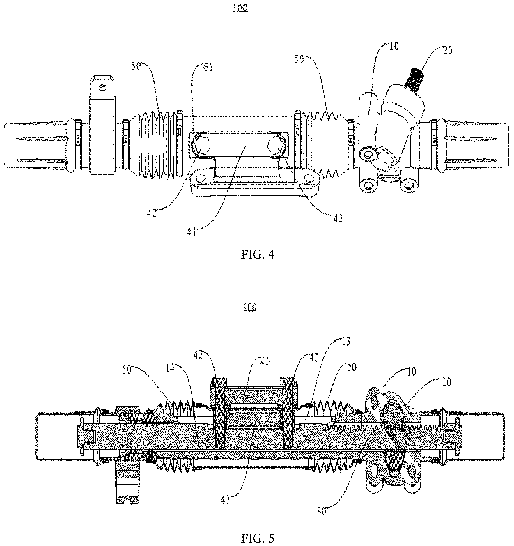 Patent US11787463 Figure 4 – Steering apparatus and all-terrain vehicle