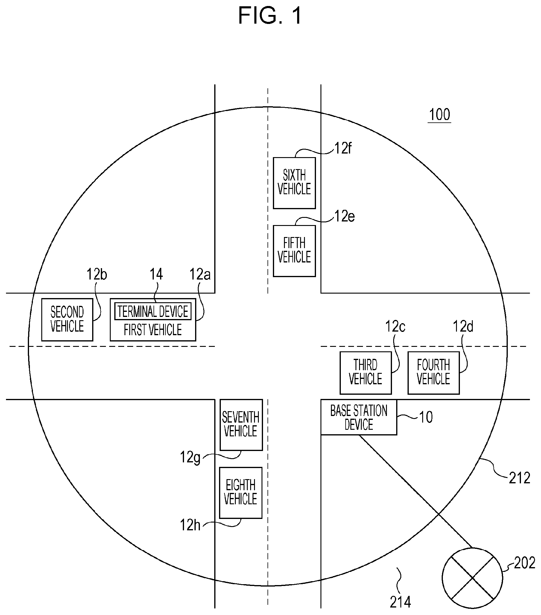 Patent US11787467 Figure 1 – Vehicle control device