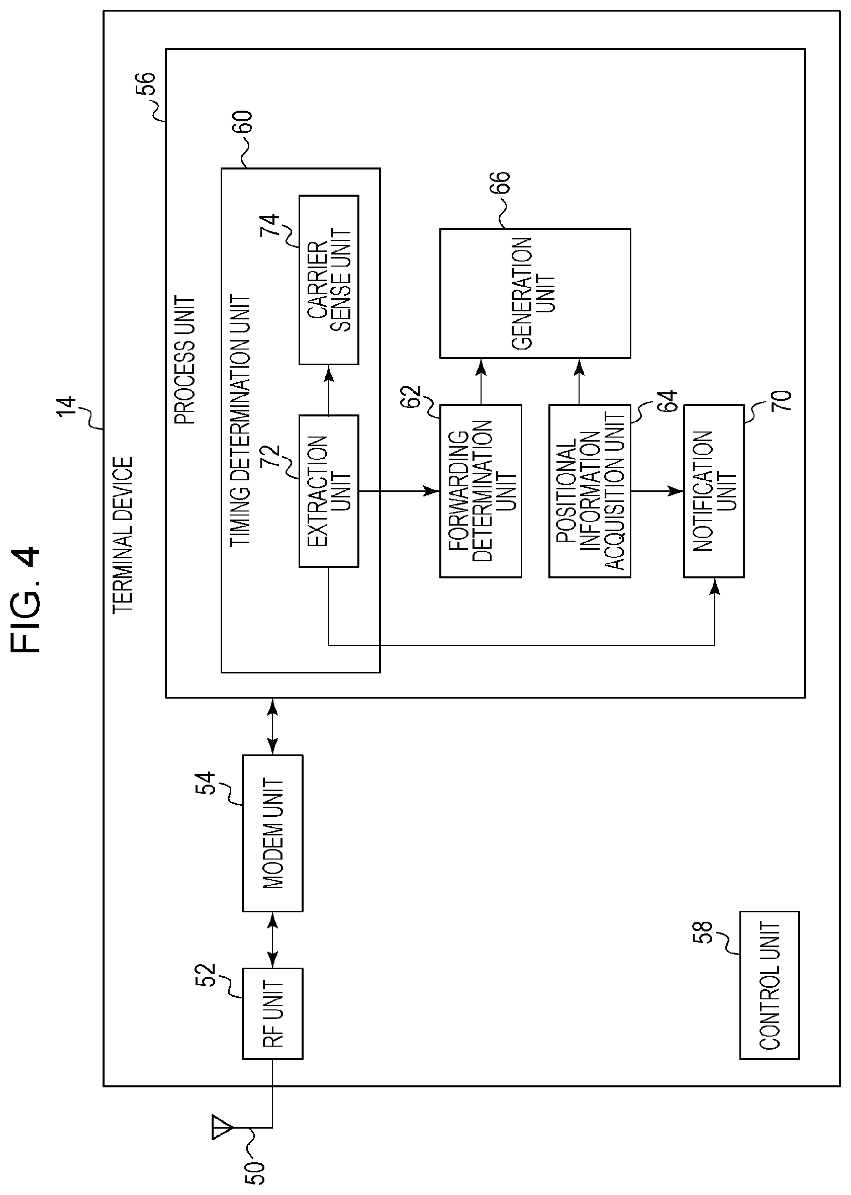 Patent US11787467 Figure 4 – Vehicle control device