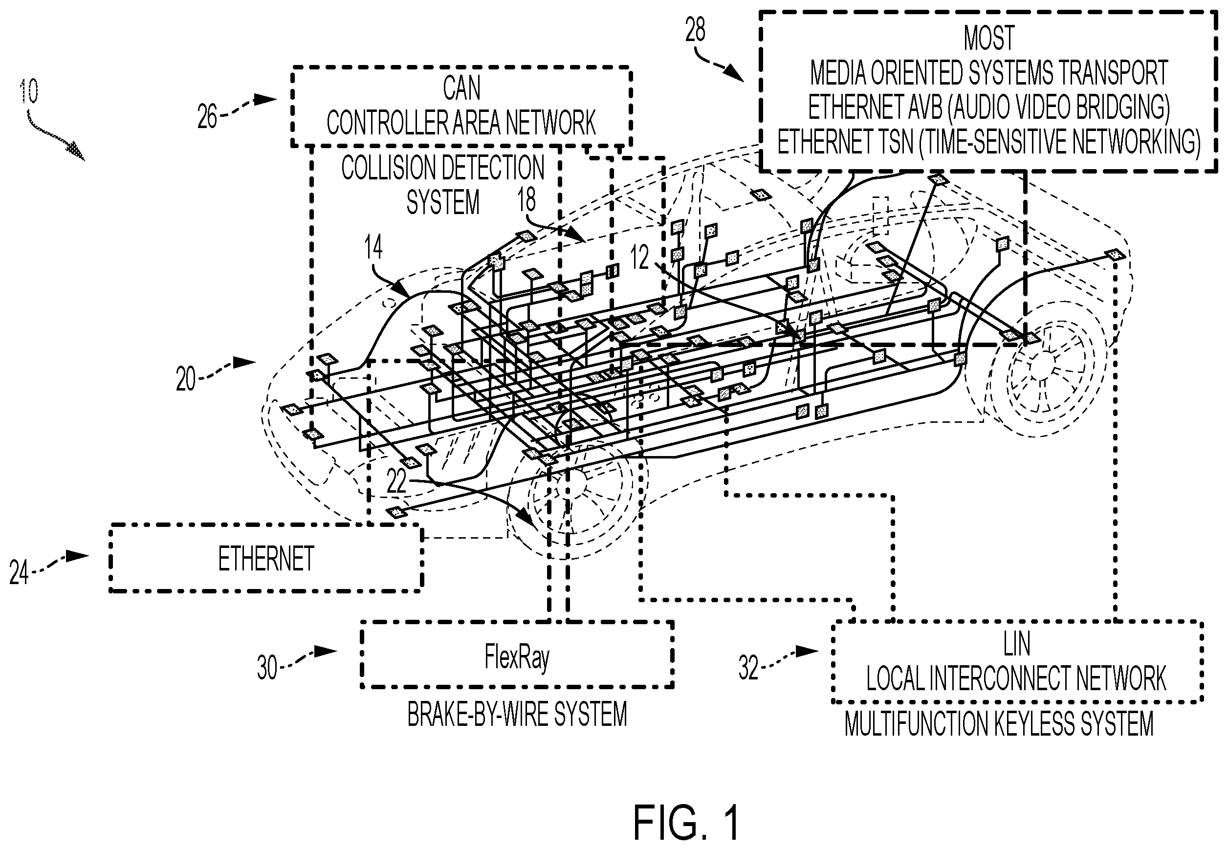 Patent US11787468 Figure 1 – Systems and methods for vehicle ingress or egress assist