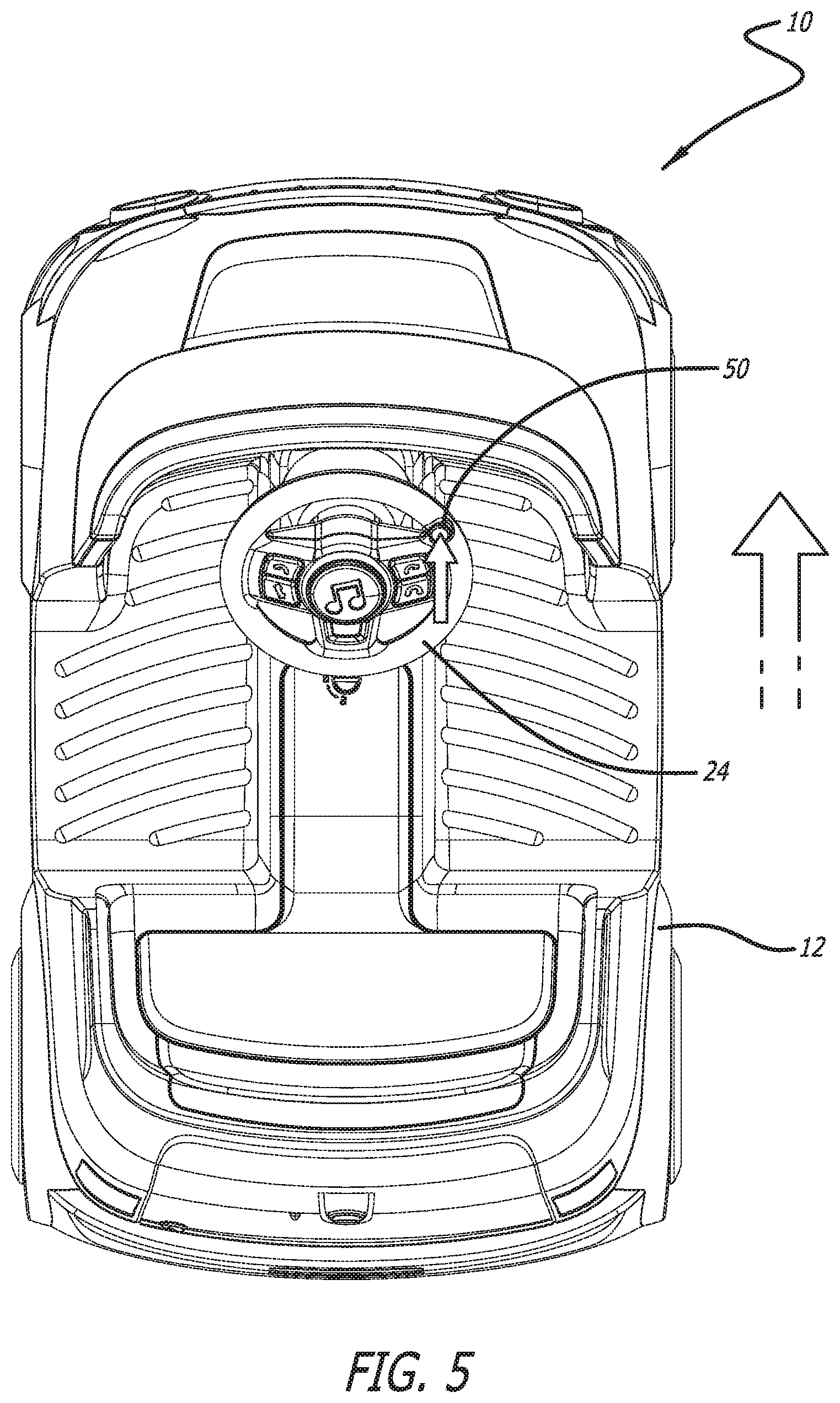 Patent US11787472 Figure 4 – Powered ride-on vehicle