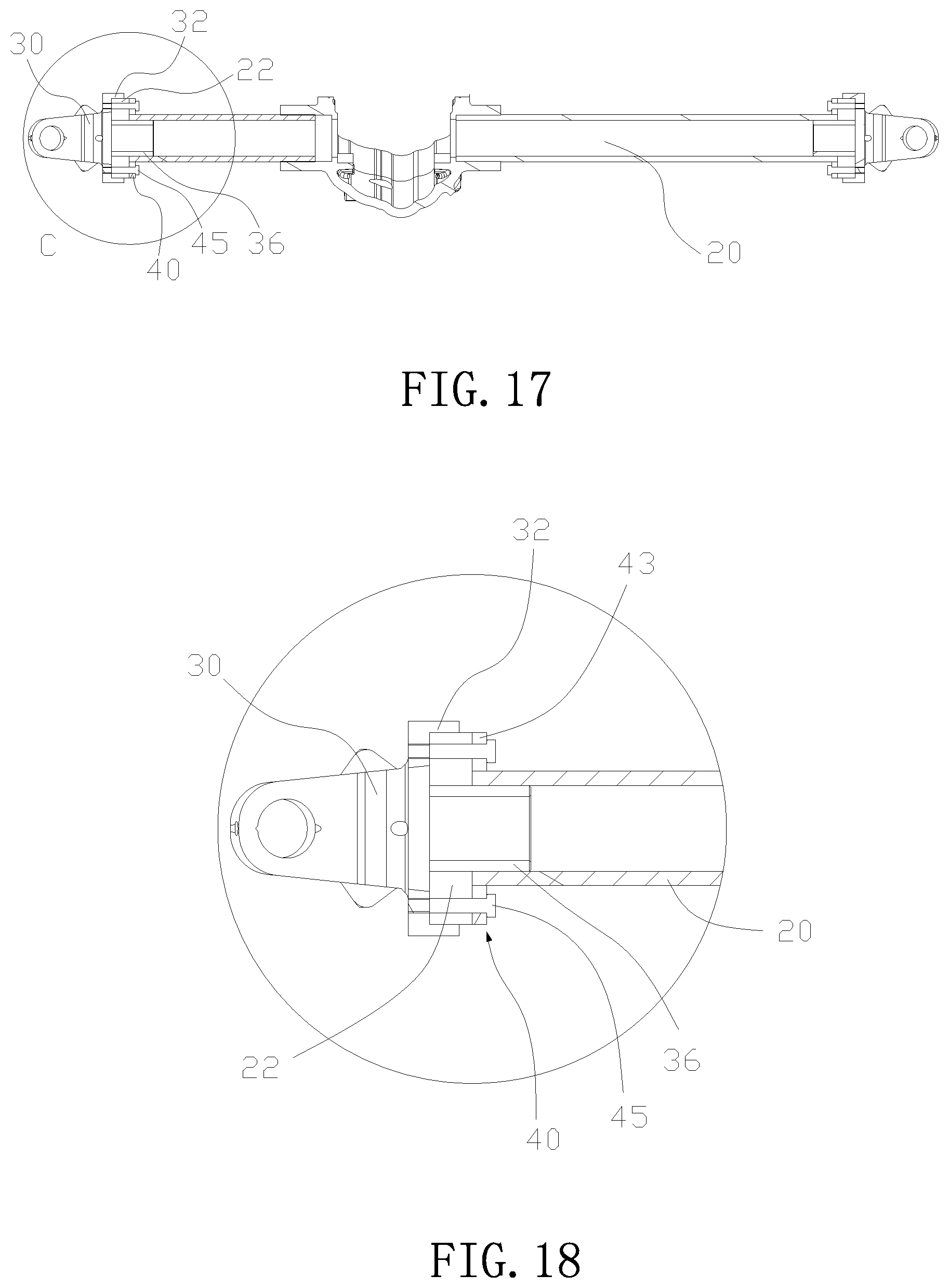 Patent US11787473 Figure 9 – Adjustable front axle and a vehicle having same