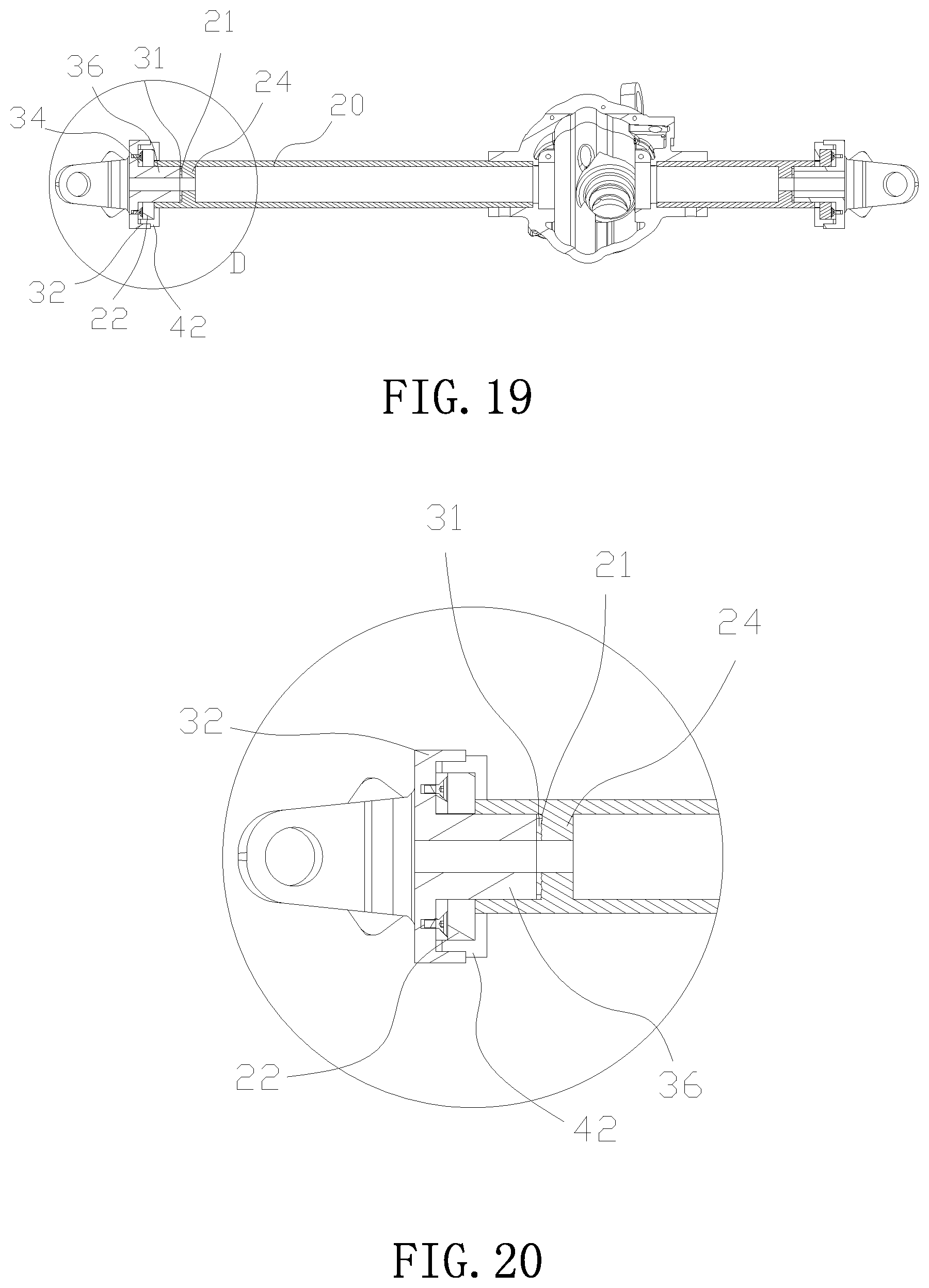 Patent US11787473 Figure 10 – Adjustable front axle and a vehicle having same