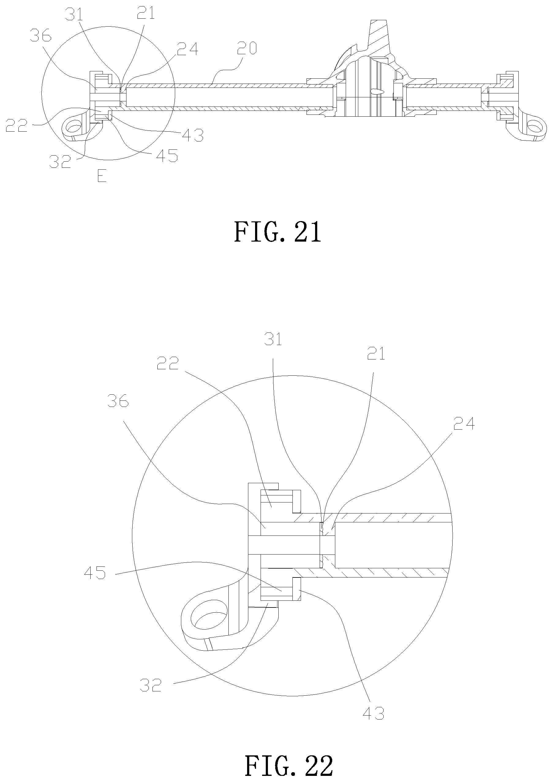 Patent US11787473 Figure 11 – Adjustable front axle and a vehicle having same