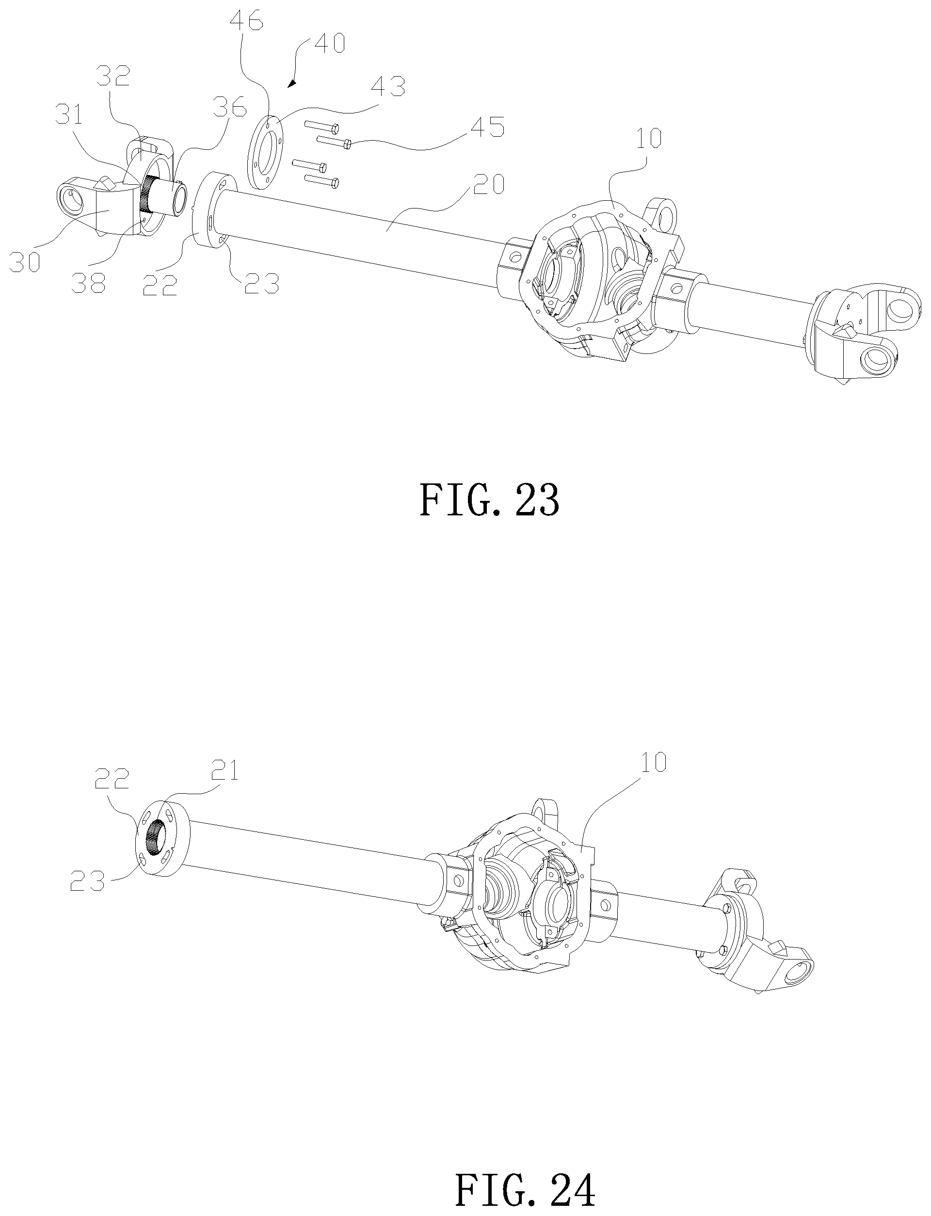 Patent US11787473 Figure 12 – Adjustable front axle and a vehicle having same