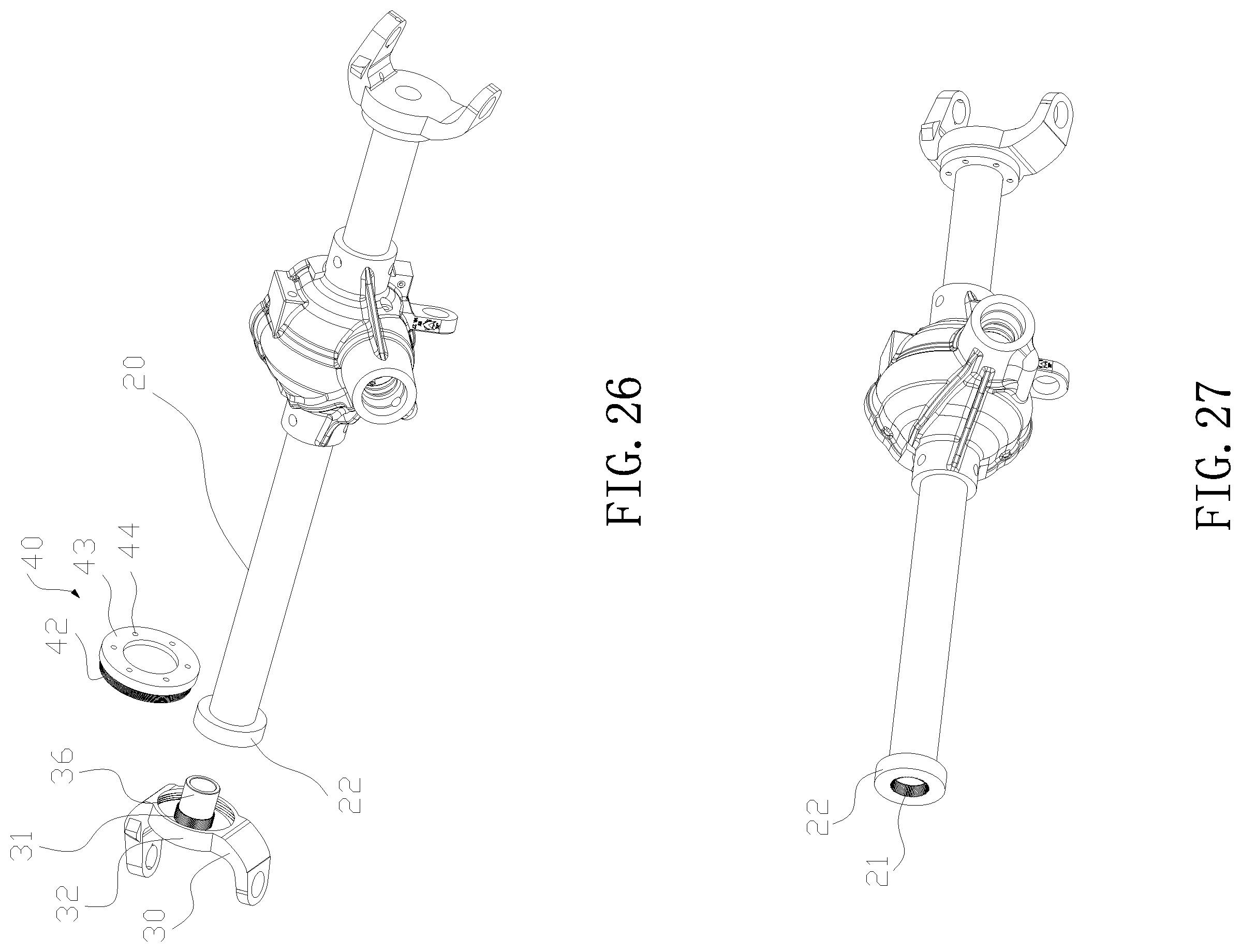 Patent US11787473 Figure 14 – Adjustable front axle and a vehicle having same