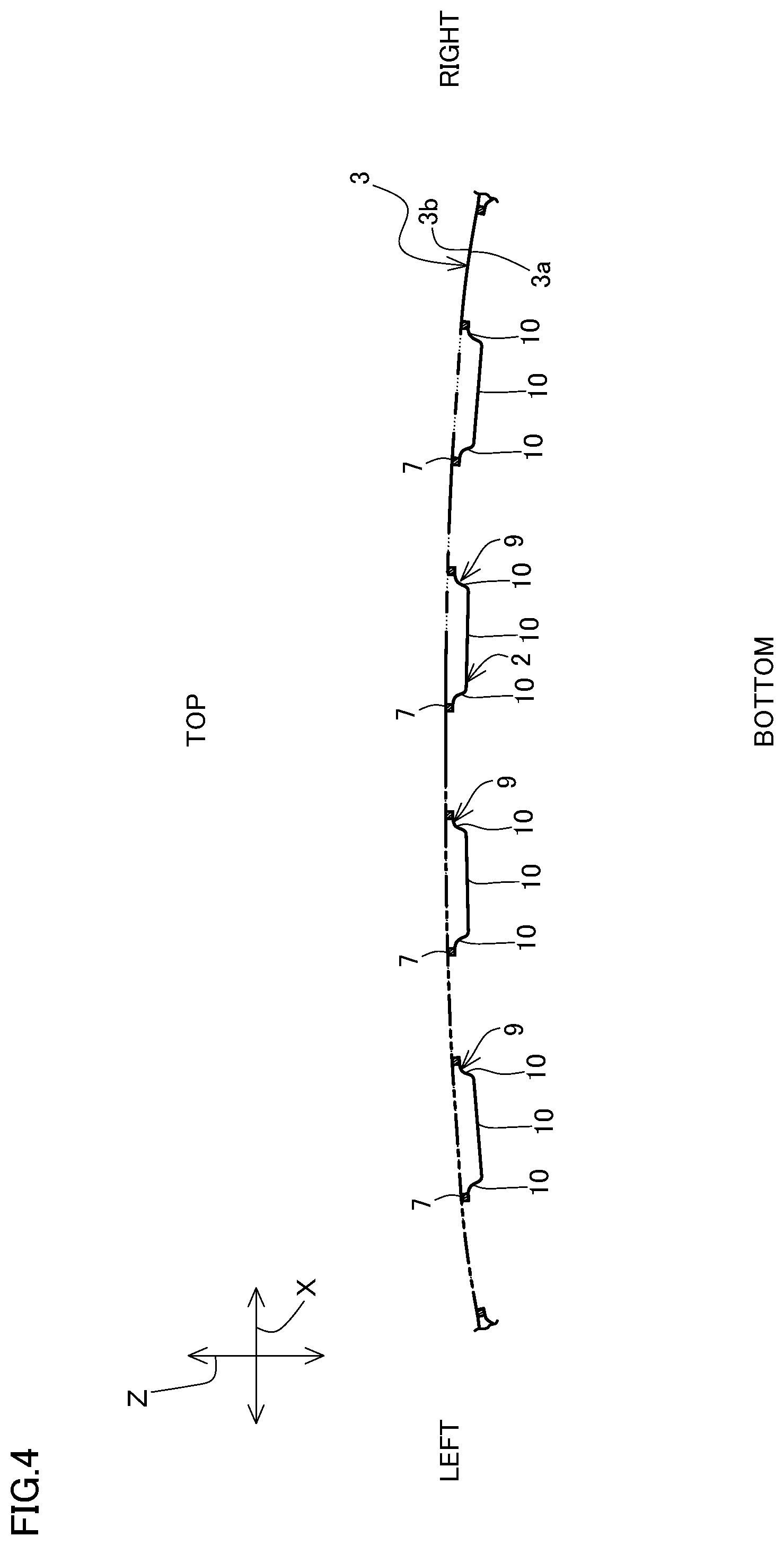 Patent US11787478 Figure 4 – Automobile inner panel and automobile panel