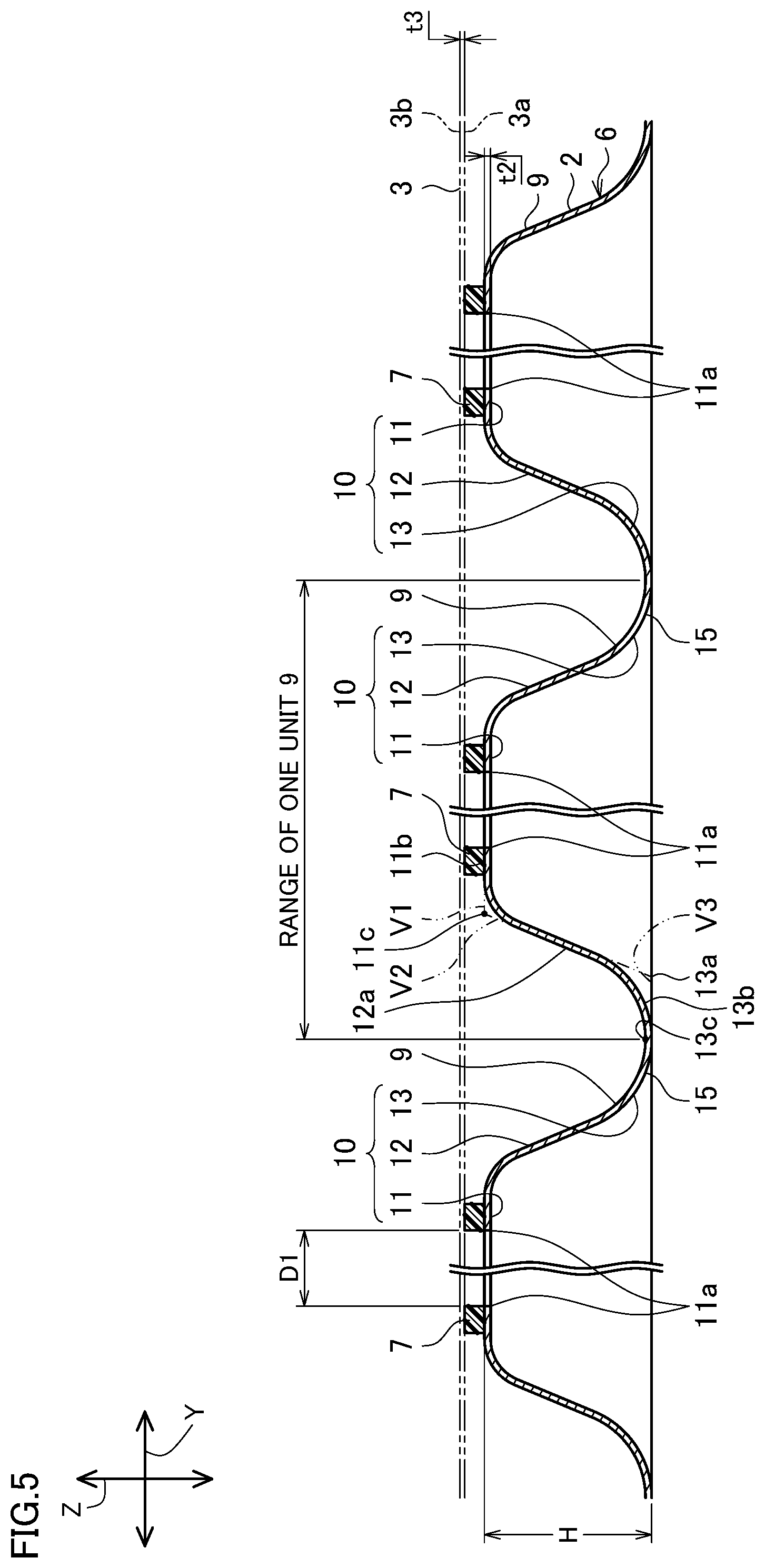 Patent US11787478 Figure 5 – Automobile inner panel and automobile panel