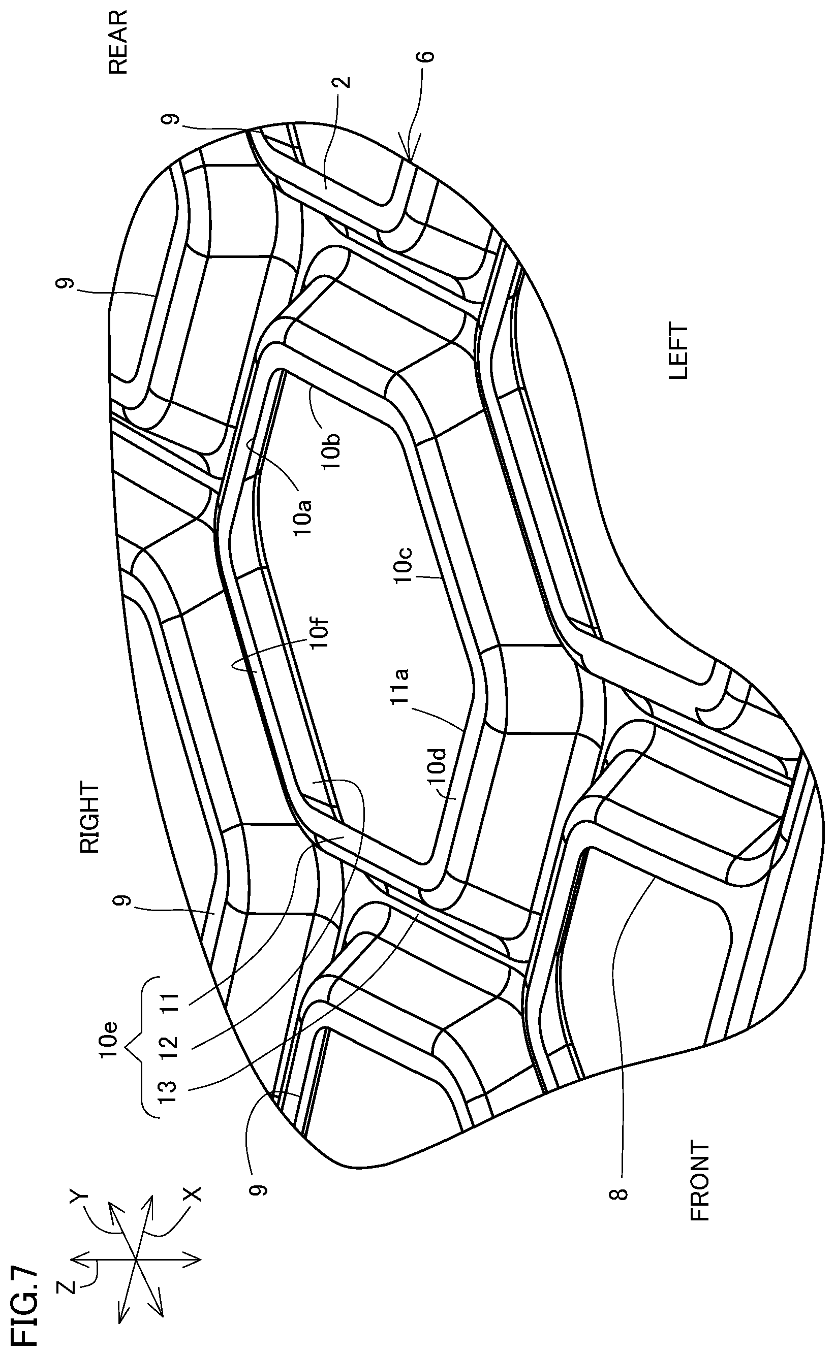 Patent US11787478 Figure 7 – Automobile inner panel and automobile panel