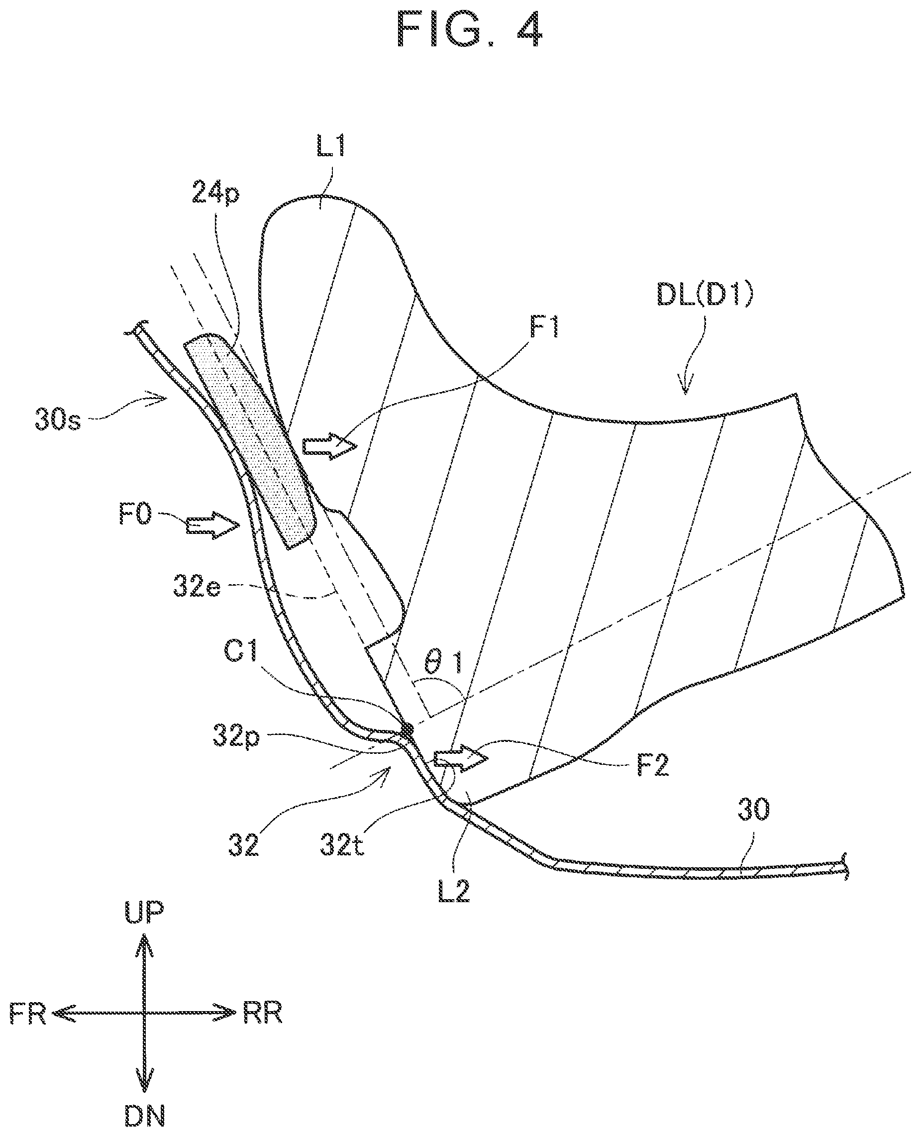 Patent US11787480 Figure 4 – Vehicle
