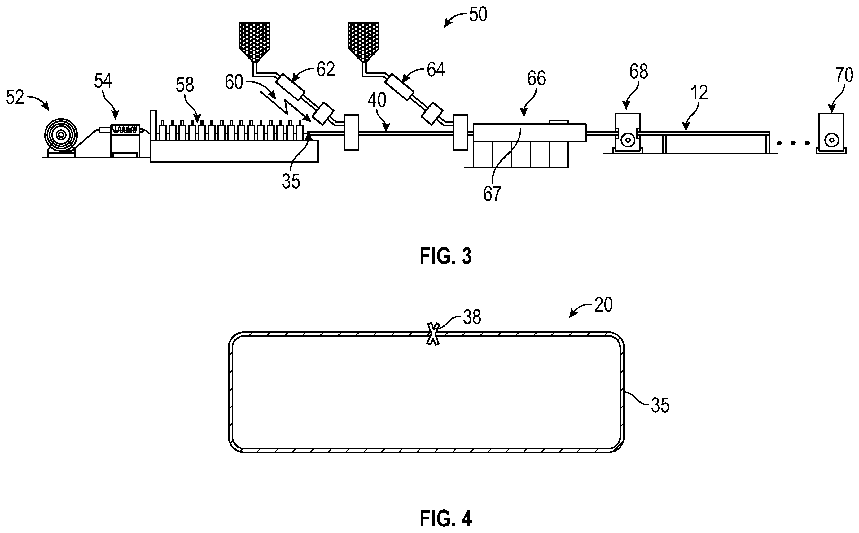 Patent US11787482 Figure 2 – Vehicle rock rails with energy absorbing structures and associated methods for manufacture