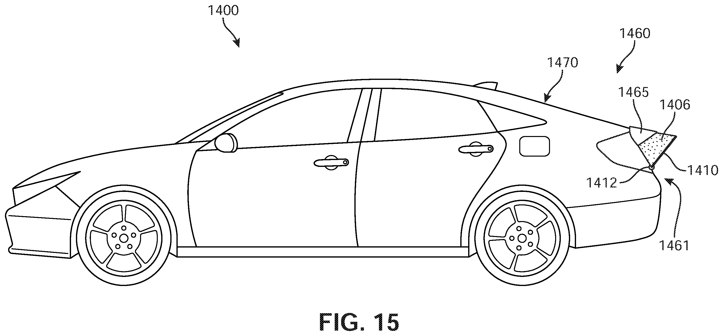 Patent US11787485 Figure 15 – Flexible and storable active spoiler system