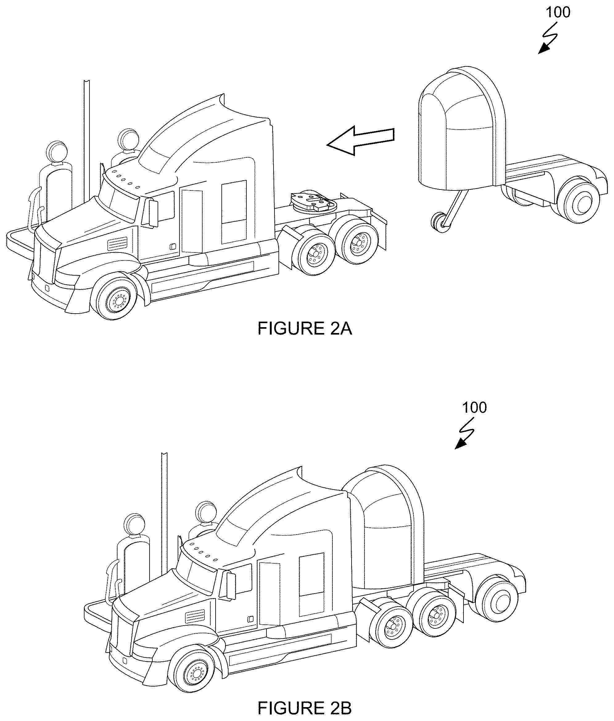 Patent US11787487 Figure 4 – System and method for trailer propulsion