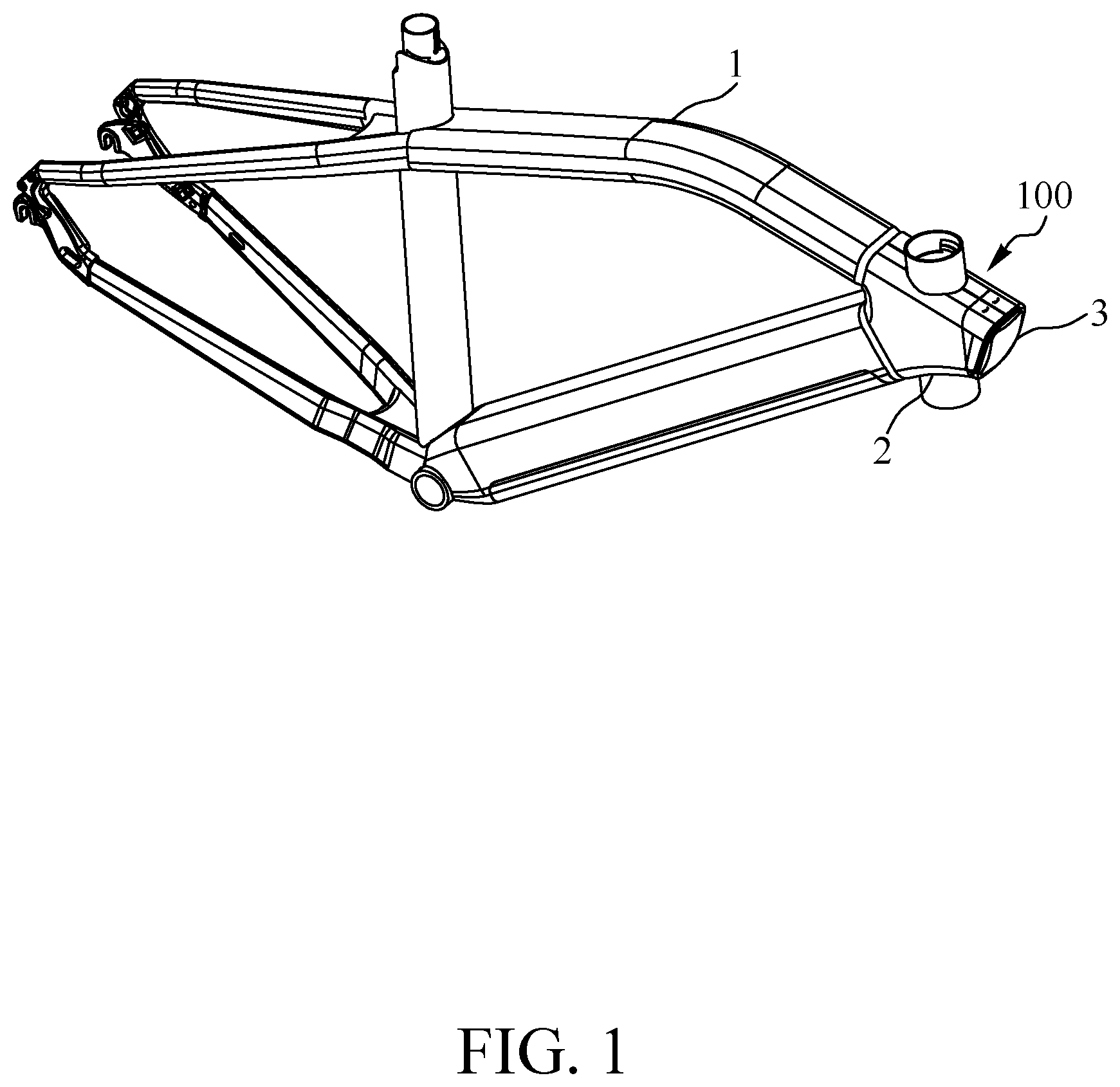 Patent US11787492 Figure 1 – Bicycle light assembly and manufacturing method thereof