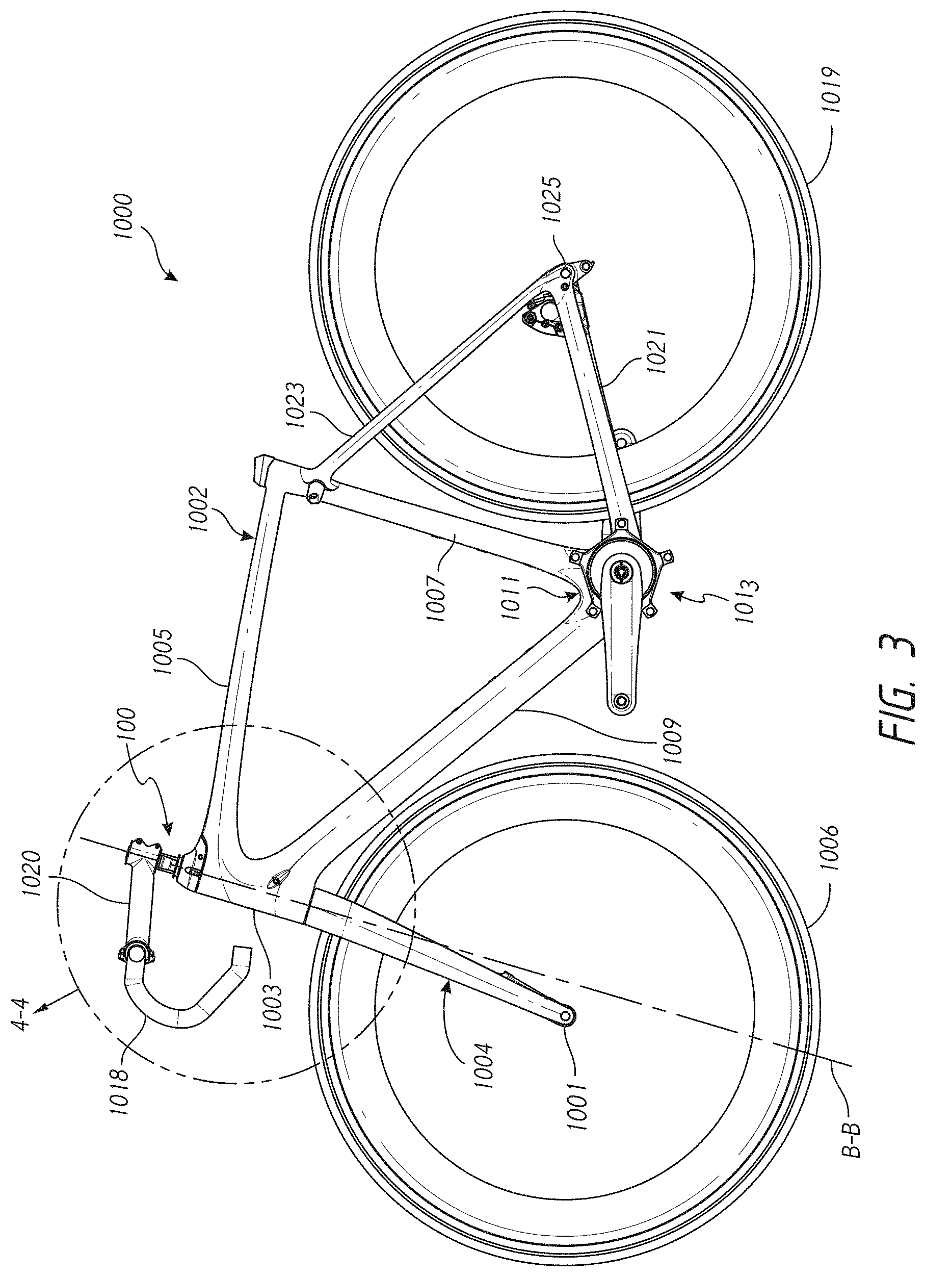 Patent US11787496 Figure 6 – Suspension assembly and bicycle having a suspension assembly
