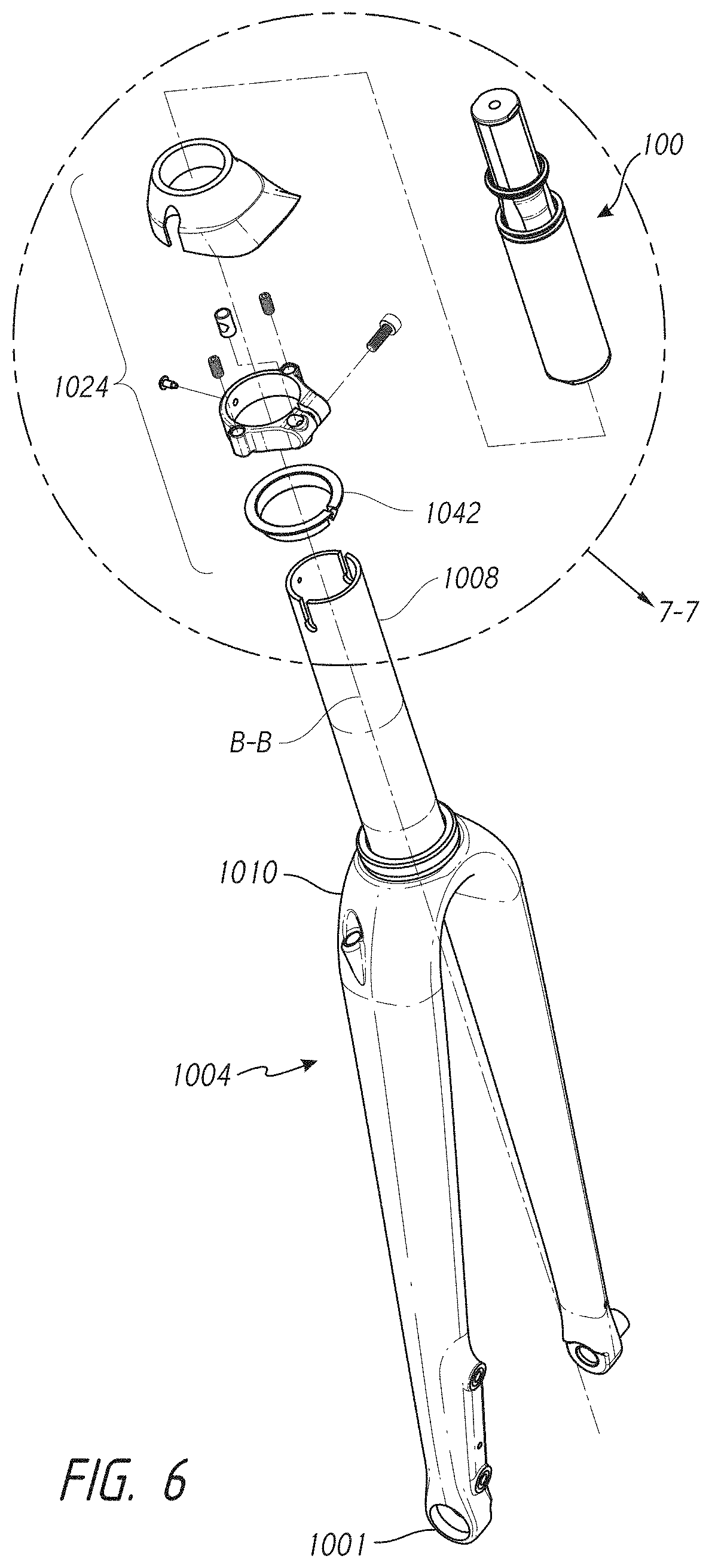 Patent US11787496 Figure 9 – Suspension assembly and bicycle having a suspension assembly