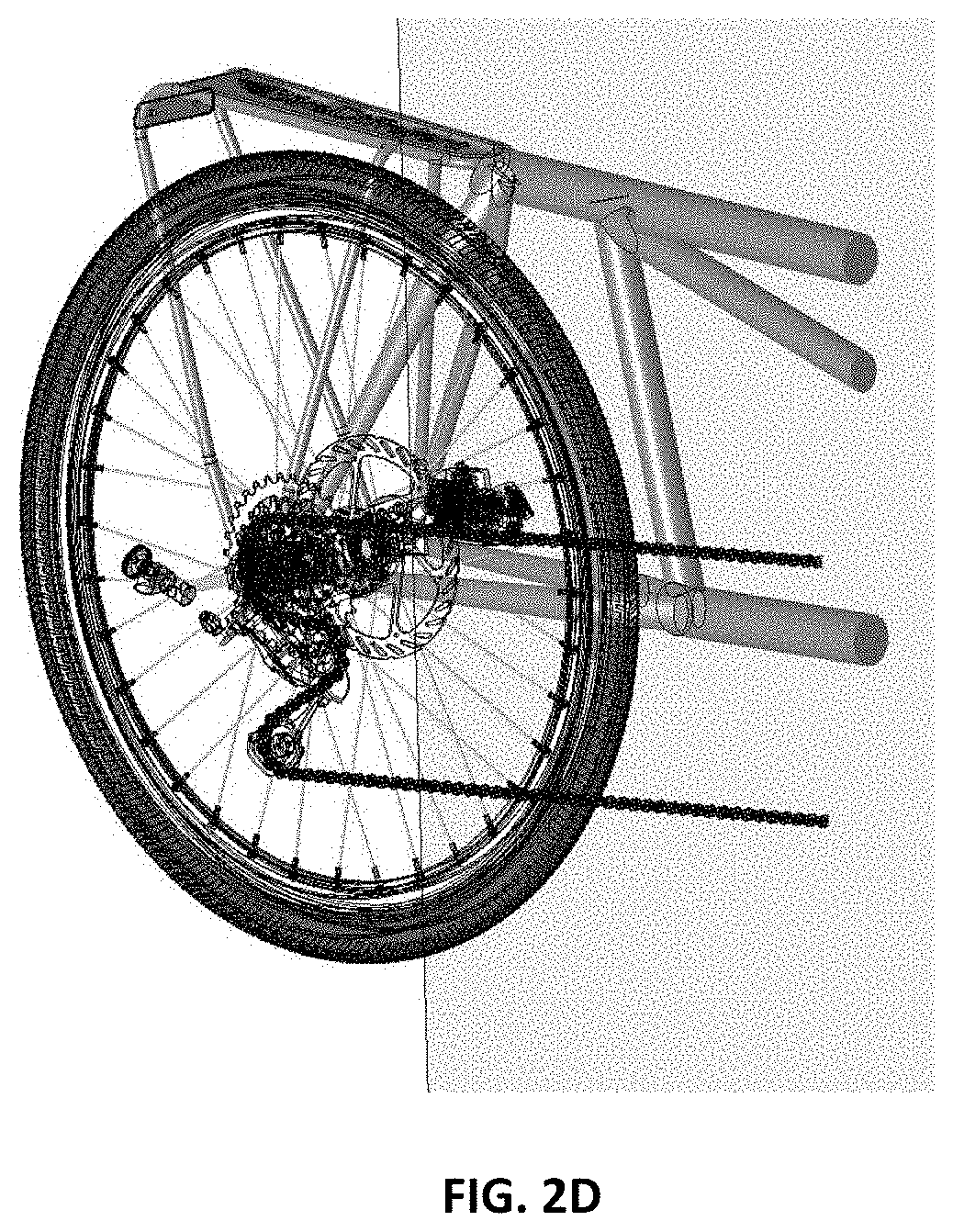 Patent US11787497 Figure 4 – Semi-recumbent bicycle with integrated seat and steering system