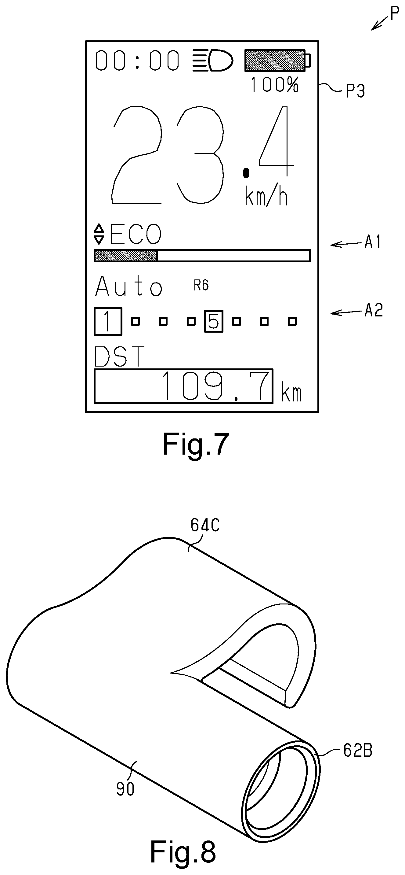 Patent US11787499 Figure 5 – Bicycle communication apparatus