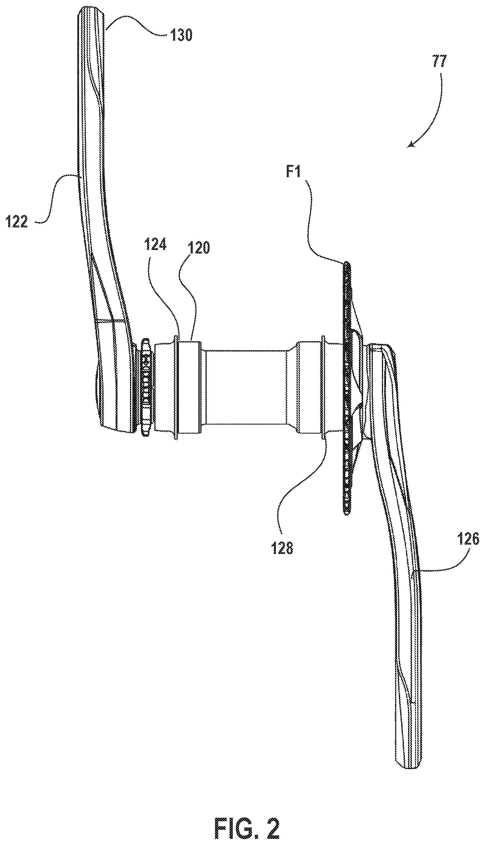 Patent US11787503 Figure 2 – Bicycle axle assembly including a power meter