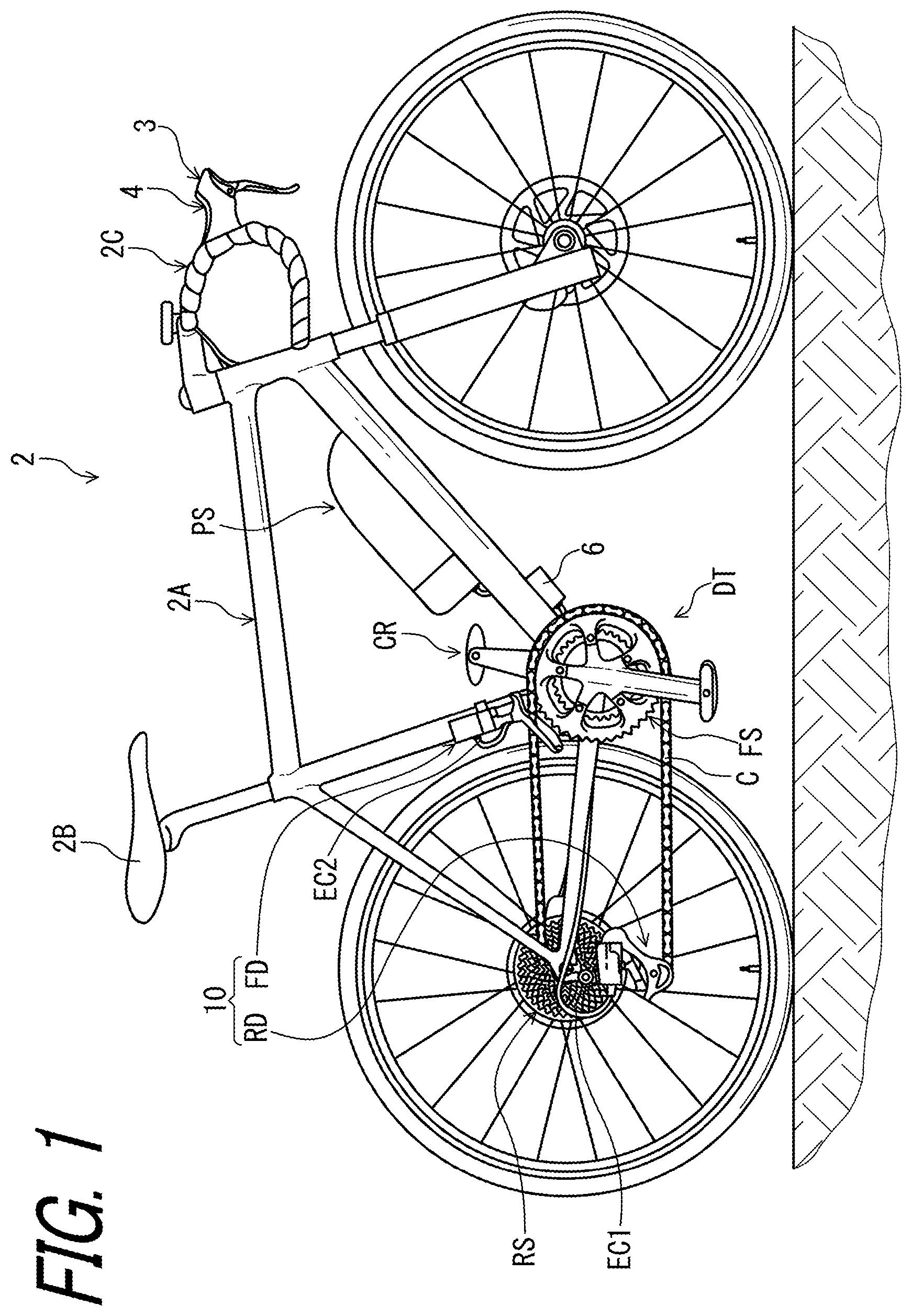 Patent US11787506 — Derailleur for human-powered vehicle — Figure 1