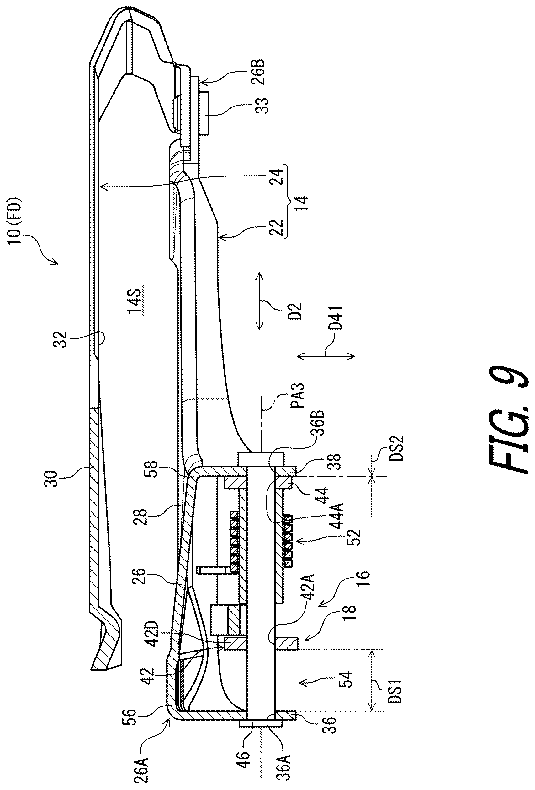 Patent US11787506 Figure 9 – Derailleur for human-powered vehicle