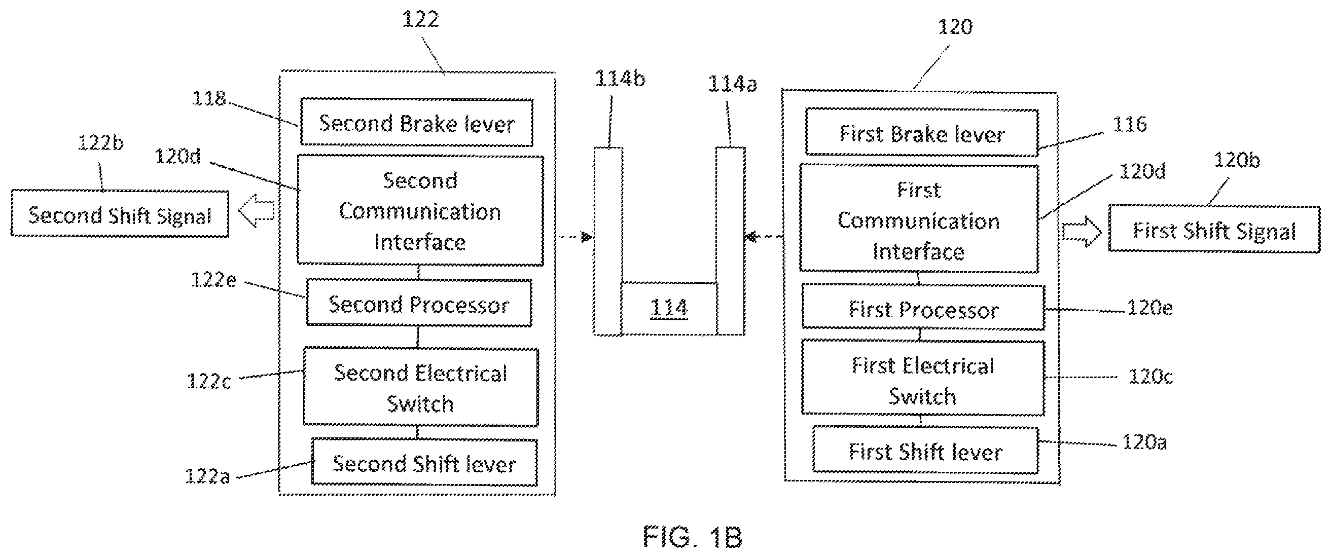 Patent US11787507 Figure 2 – System for a bicycle