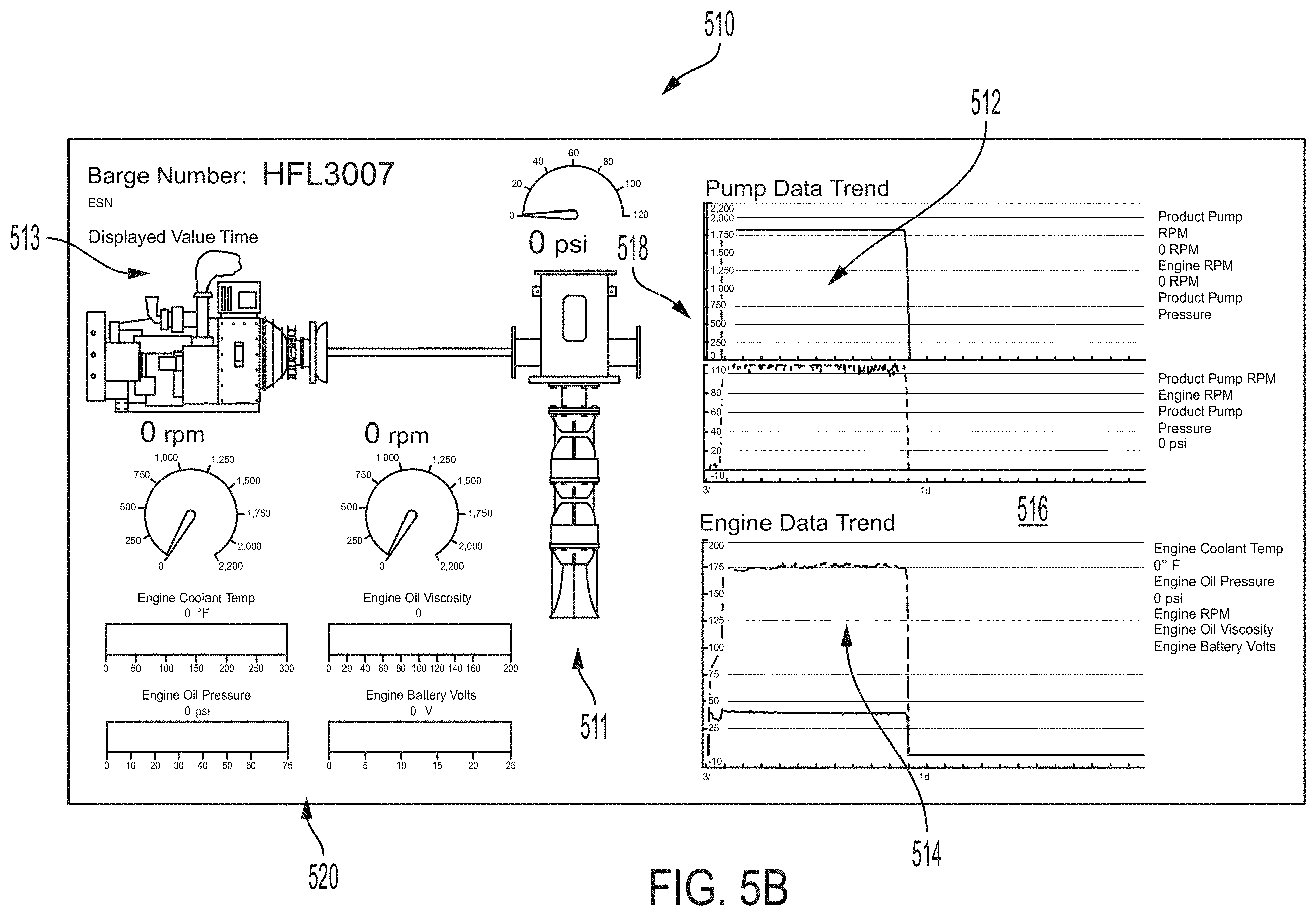 Patent US11787515 Figure 14 – Barge offloading monitoring systems, methods, and kit