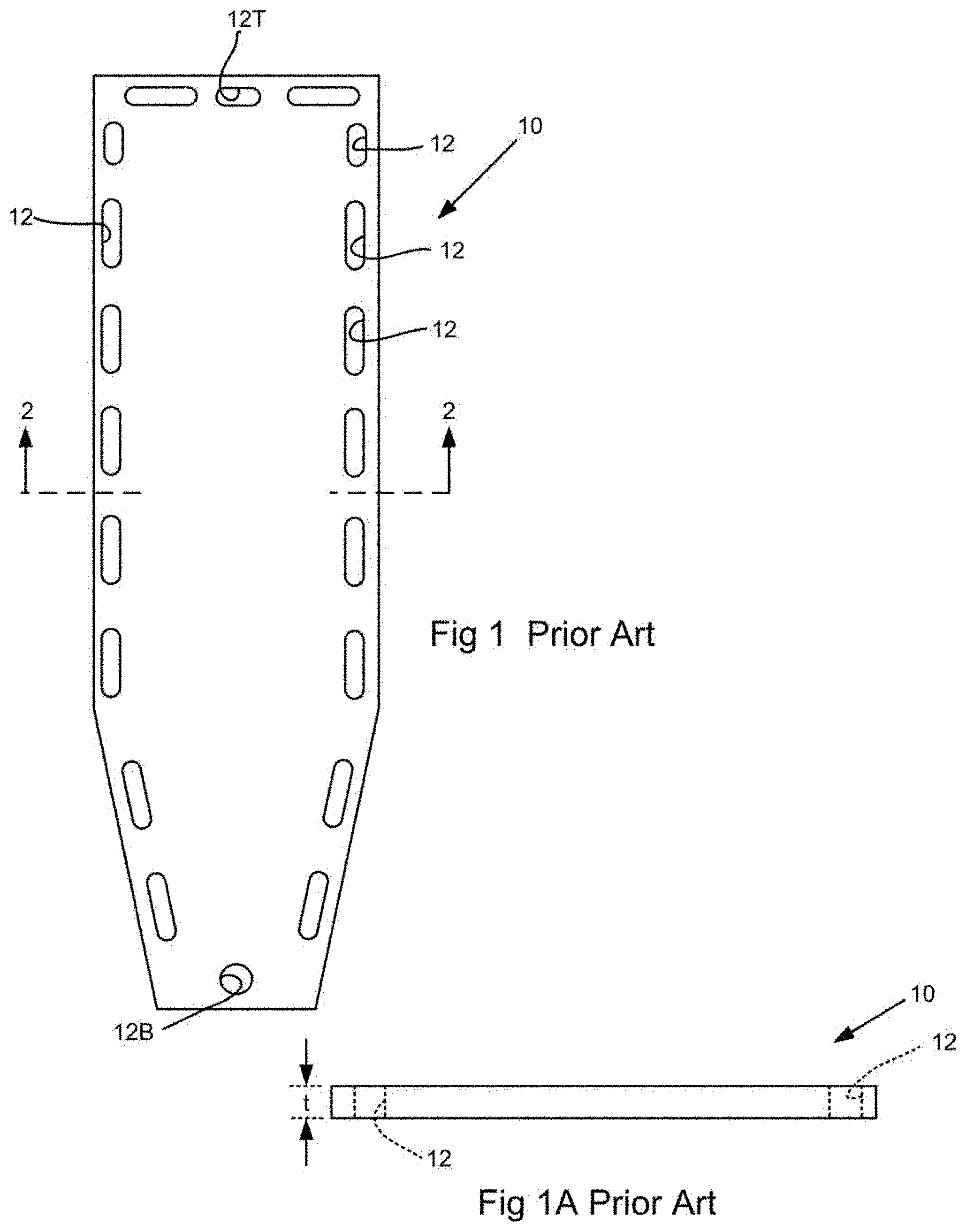 Patent US11787518 Figure 1 – Backboard inflatable rescue device