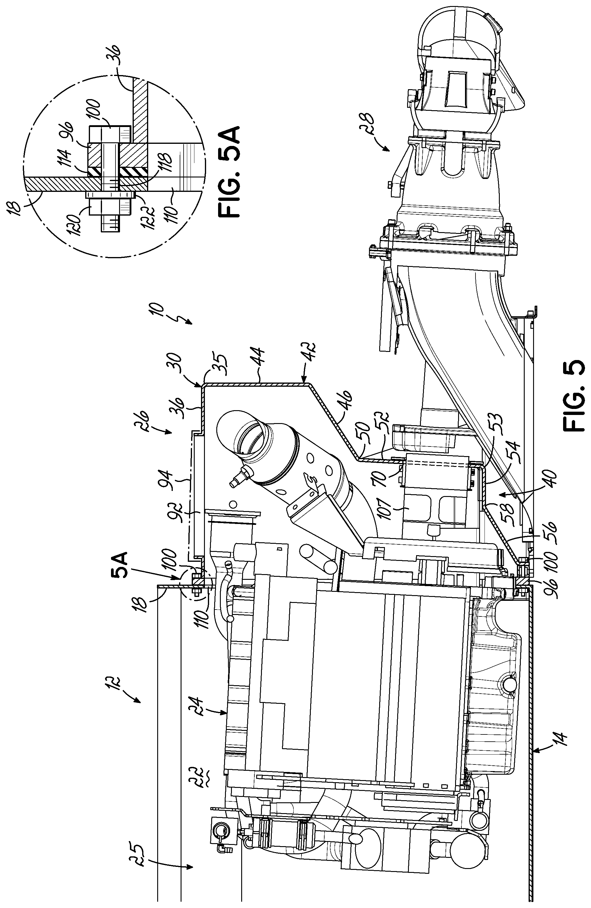 Patent US11787520 Figure 6 – Jet pump assembly and method of securing jet pump assembly to boat hull
