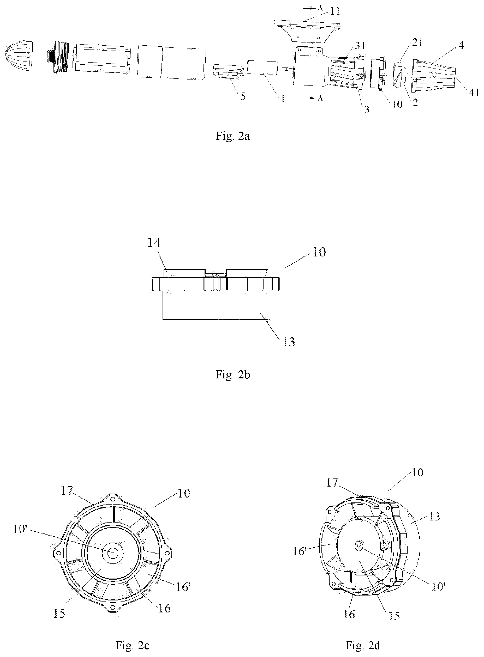 Patent US11787521 Figure 2 – Underwater thruster