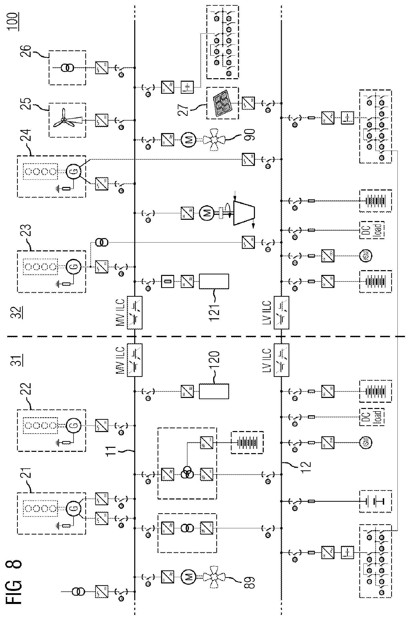 Patent US11787522 Figure 5 – Power supply system for a water-bound device