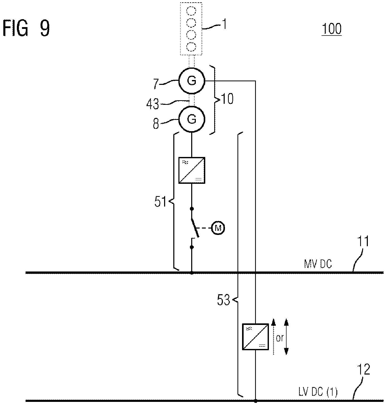 Patent US11787522 Figure 6 – Power supply system for a water-bound device