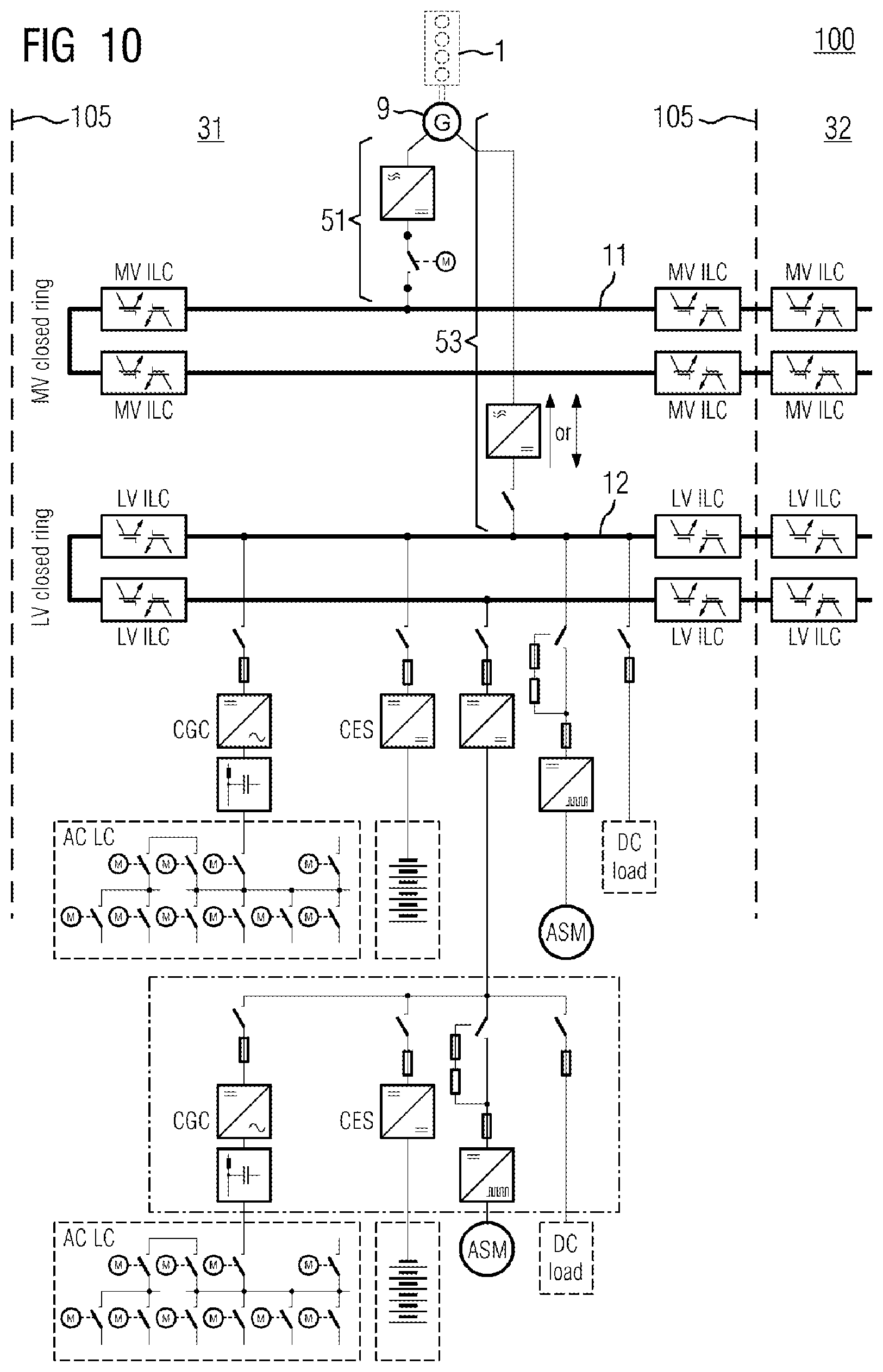 Patent US11787522 Figure 7 – Power supply system for a water-bound device