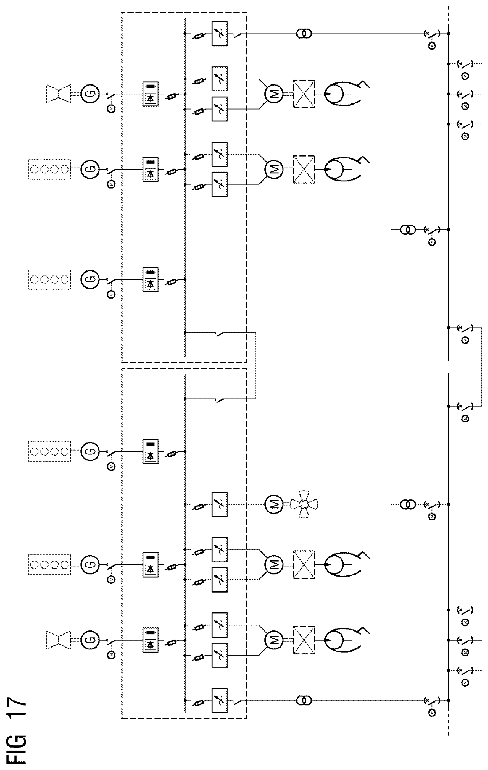 Patent US11787522 Figure 14 – Power supply system for a water-bound device