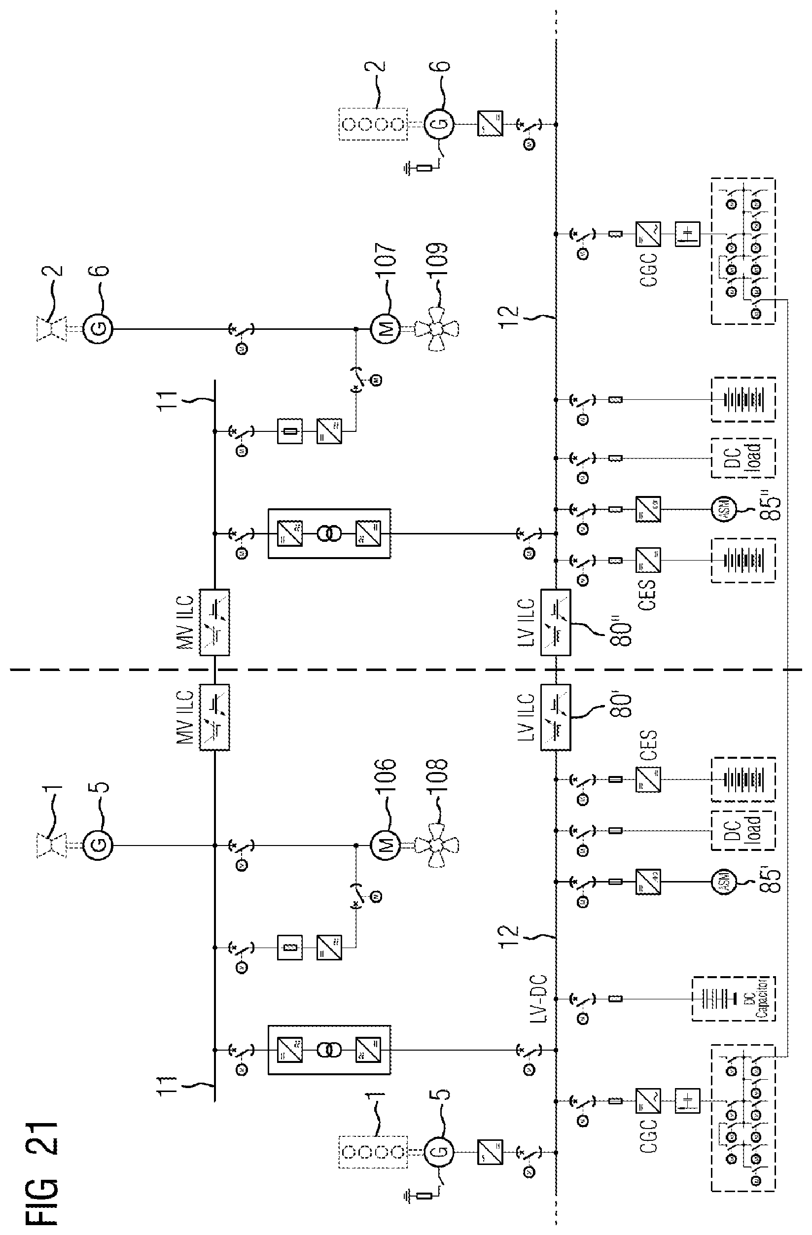 Patent US11787522 Figure 18 – Power supply system for a water-bound device