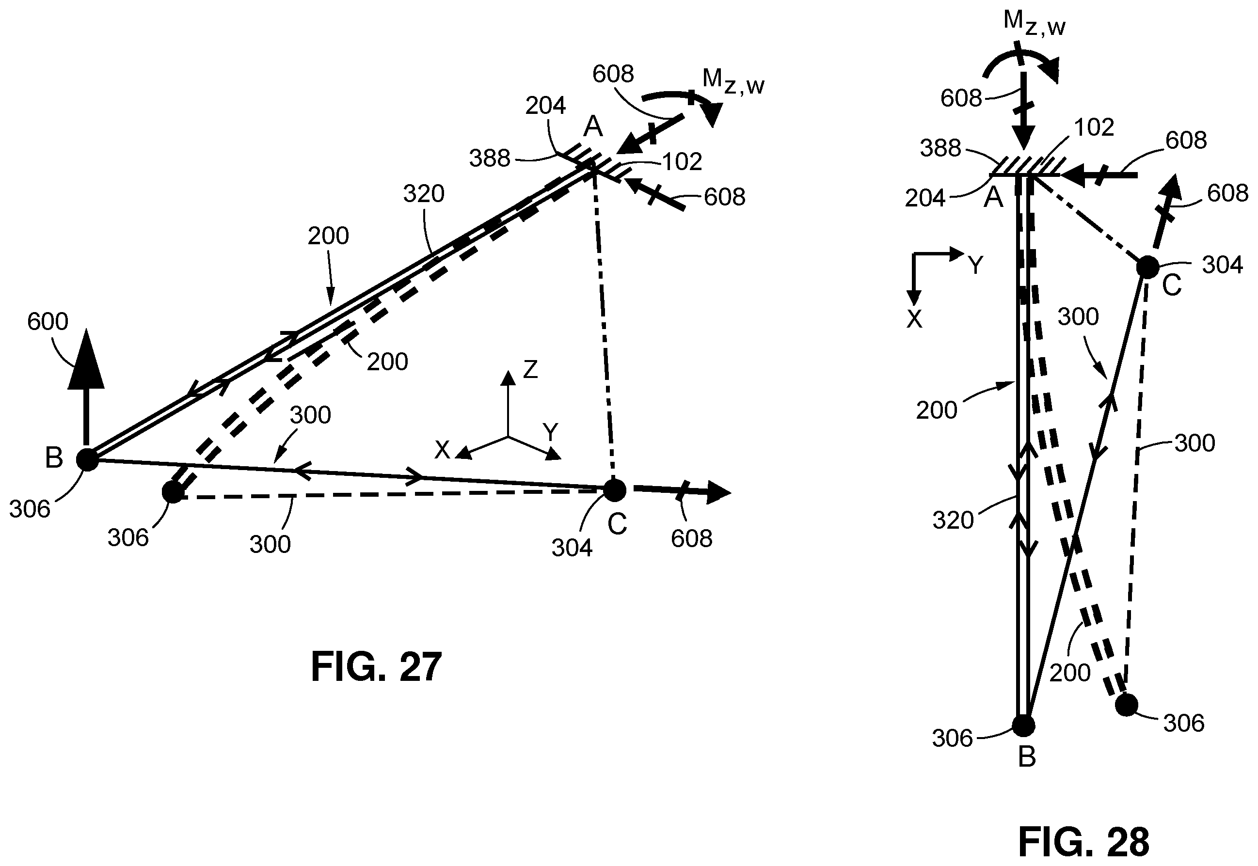 Patent US11787524 Figure 12 – Structural arrangement and method for counteracting a vertical moment of a strut-braced wing