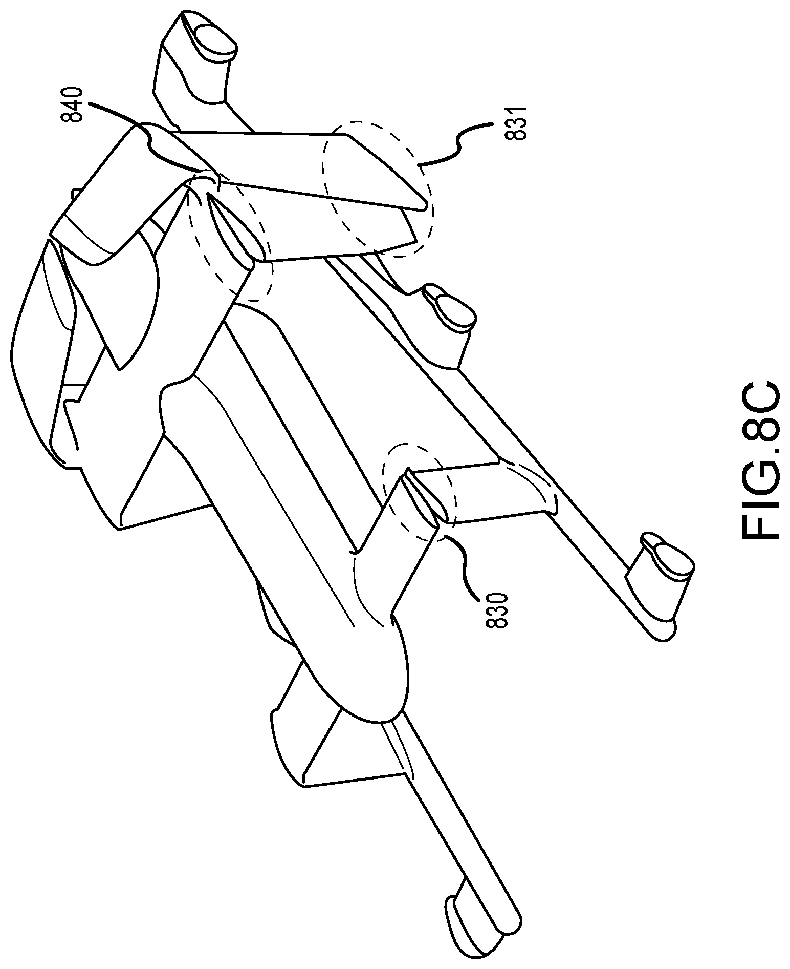 Patent US11787525 Figure 12 – Reconfigurable hybrid VTOL system