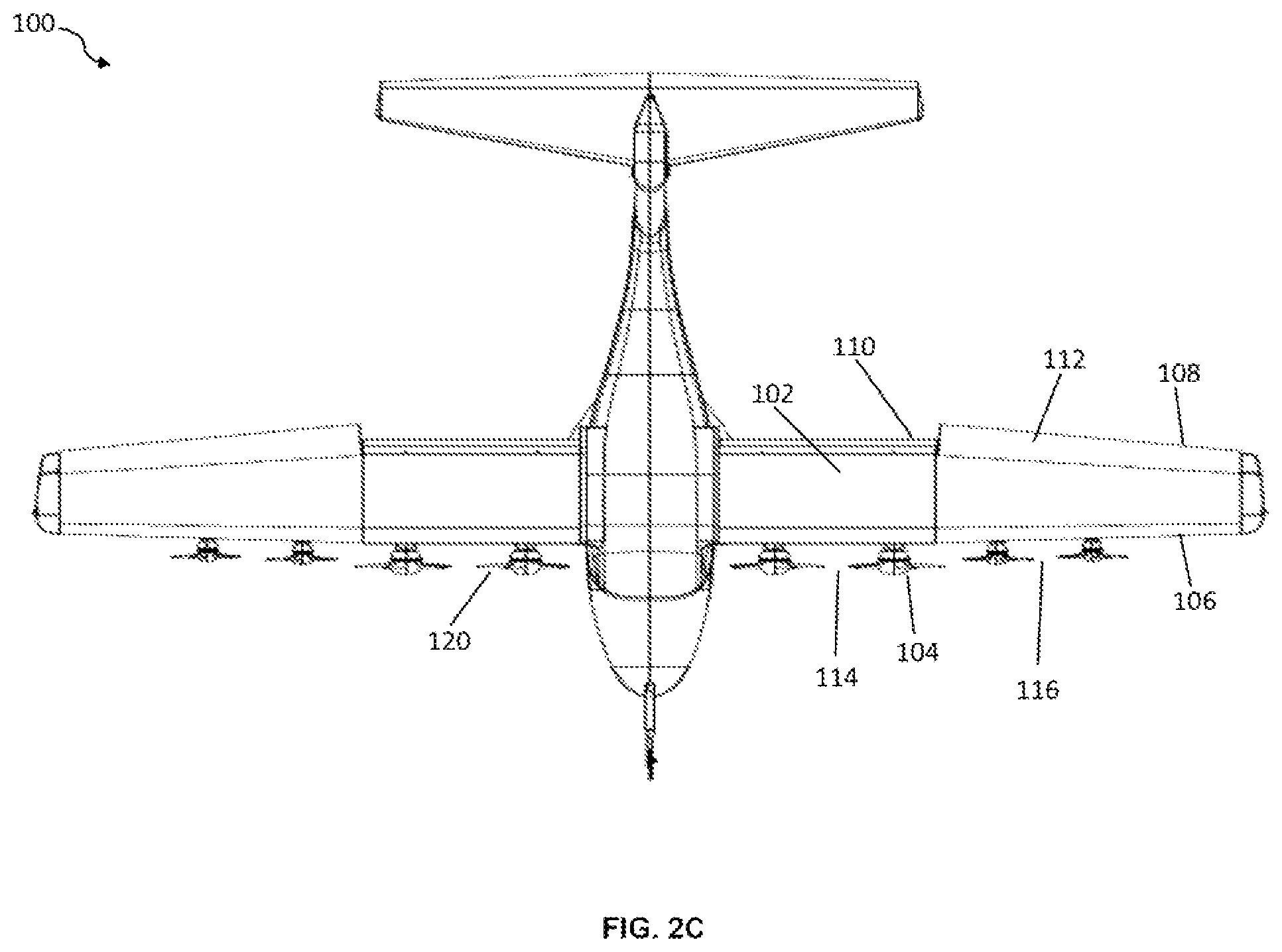 Patent US11787526 Figure 5 – System and method for lift augmentation of aircraft wings