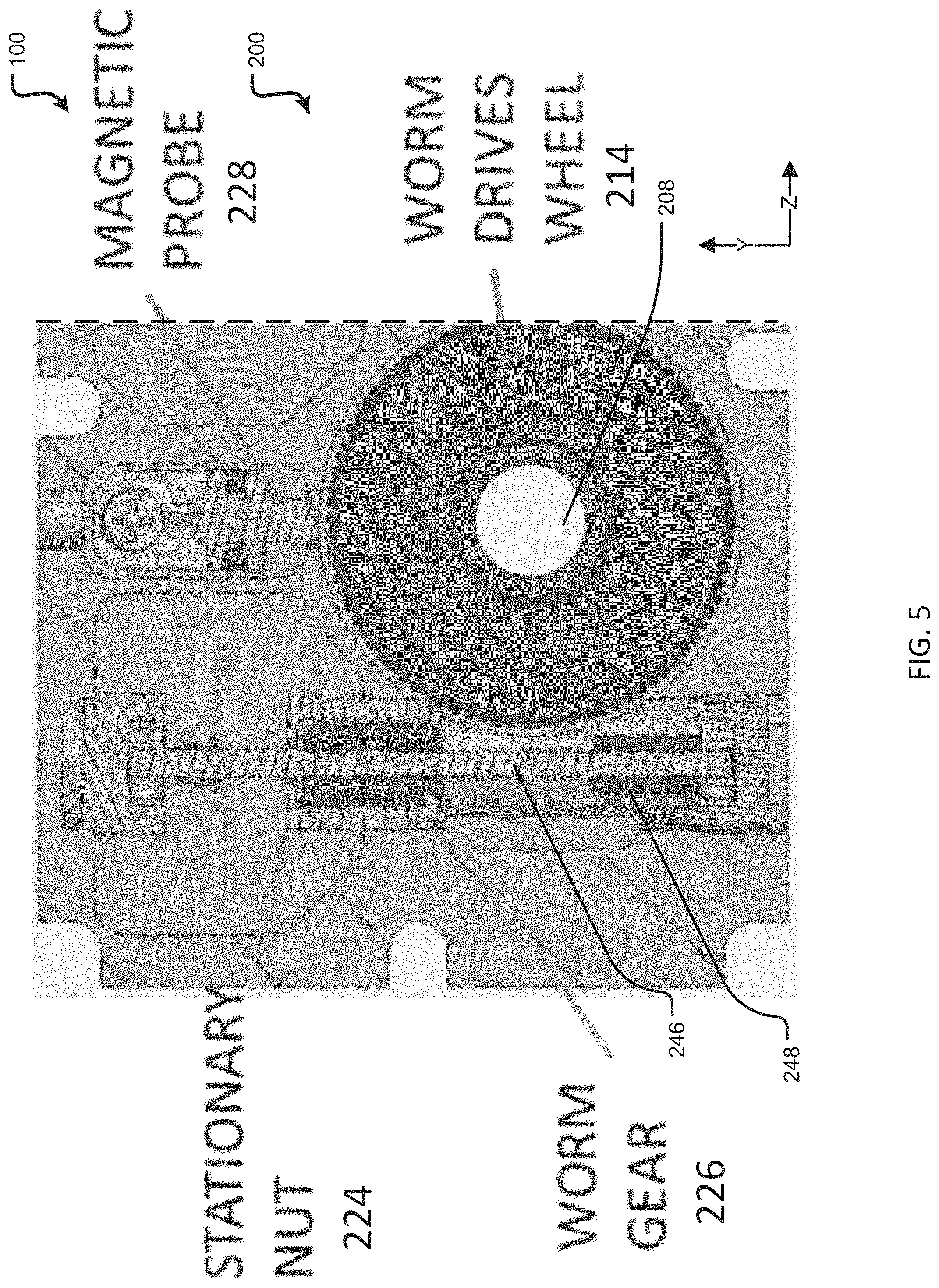 Patent US11787528 Figure 5 – Jam free dual-redundant actuator lane changer system and process