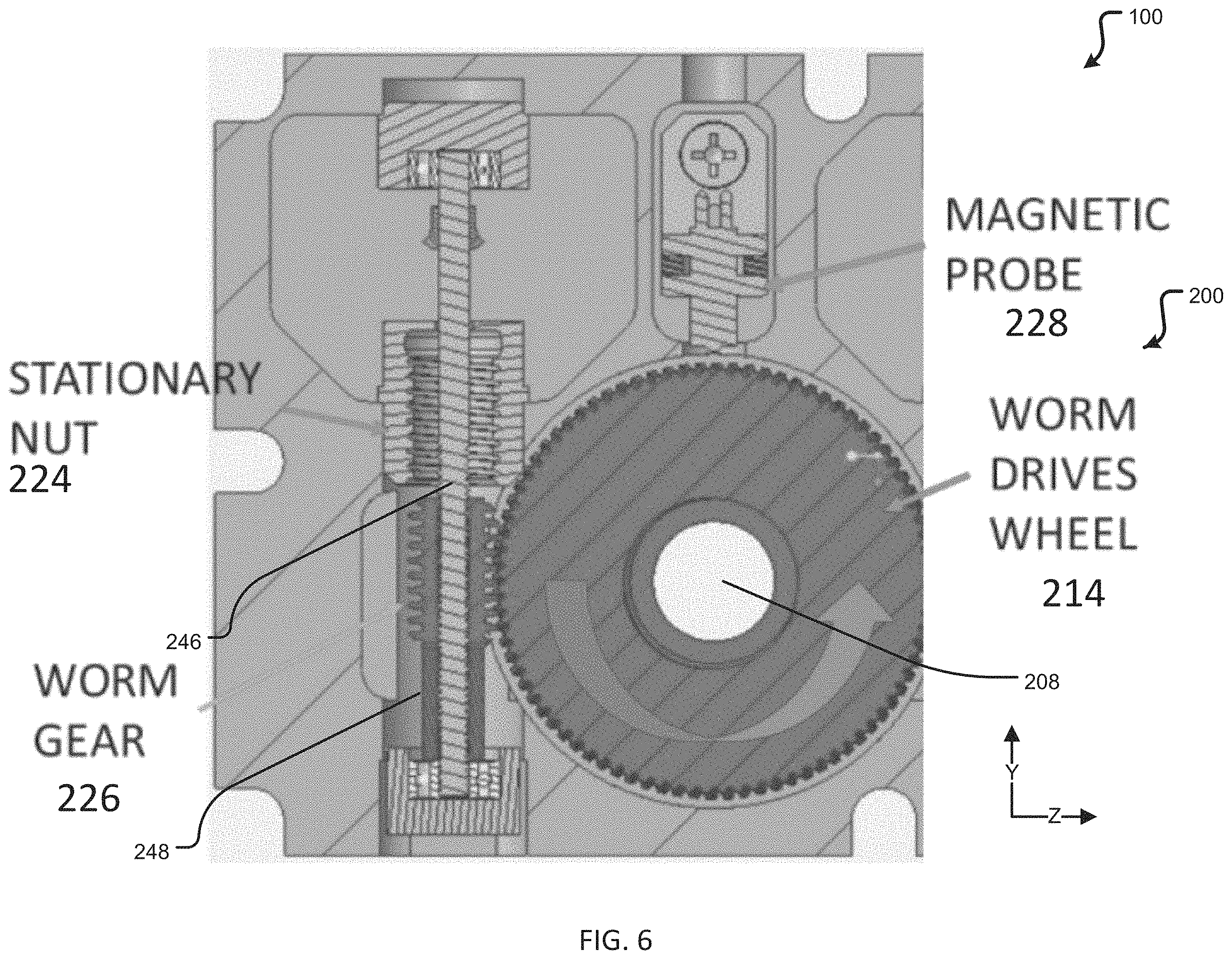 Patent US11787528 Figure 6 – Jam free dual-redundant actuator lane changer system and process
