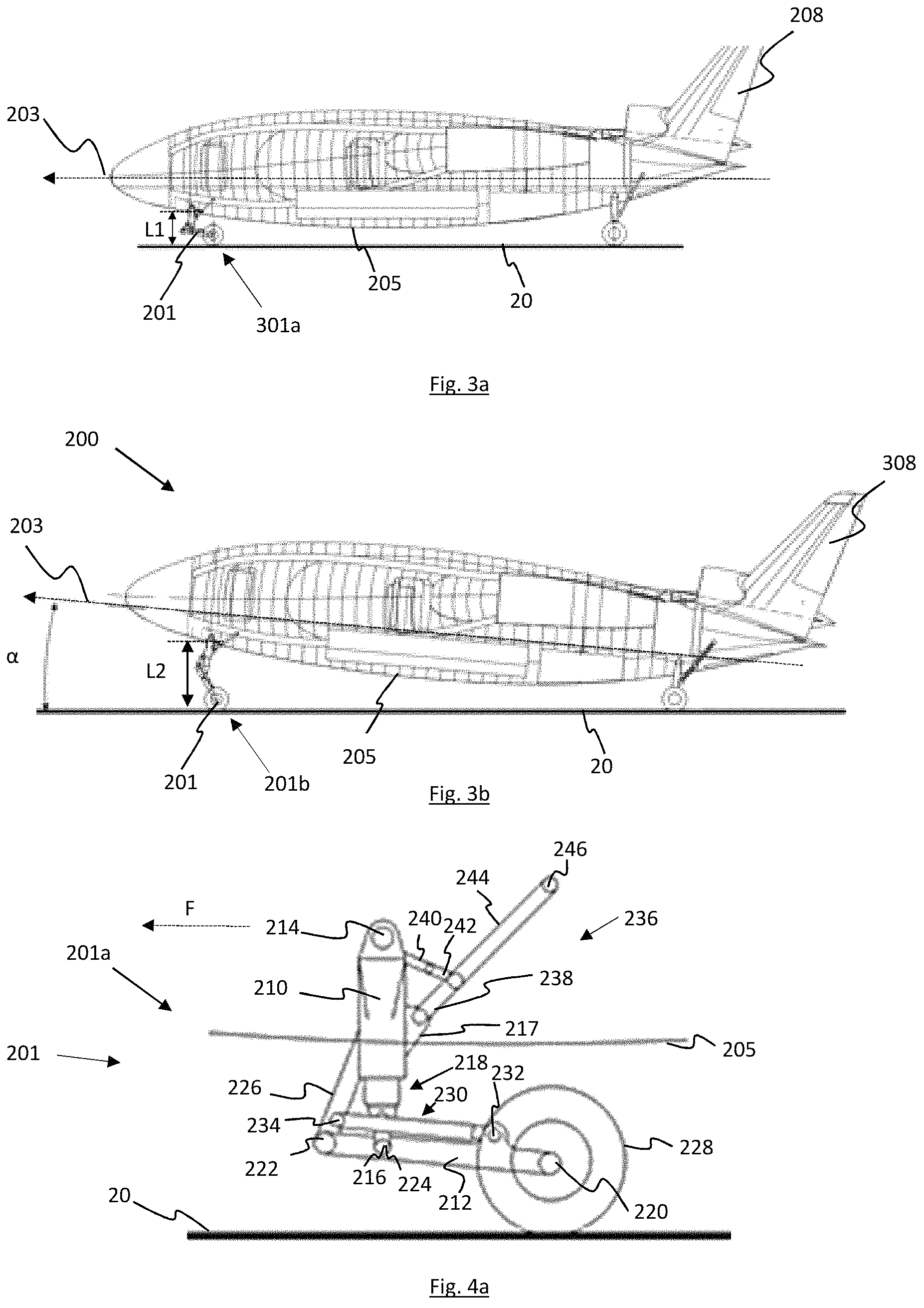 Patent US11787529 Figure 2 – Aircraft landing gear