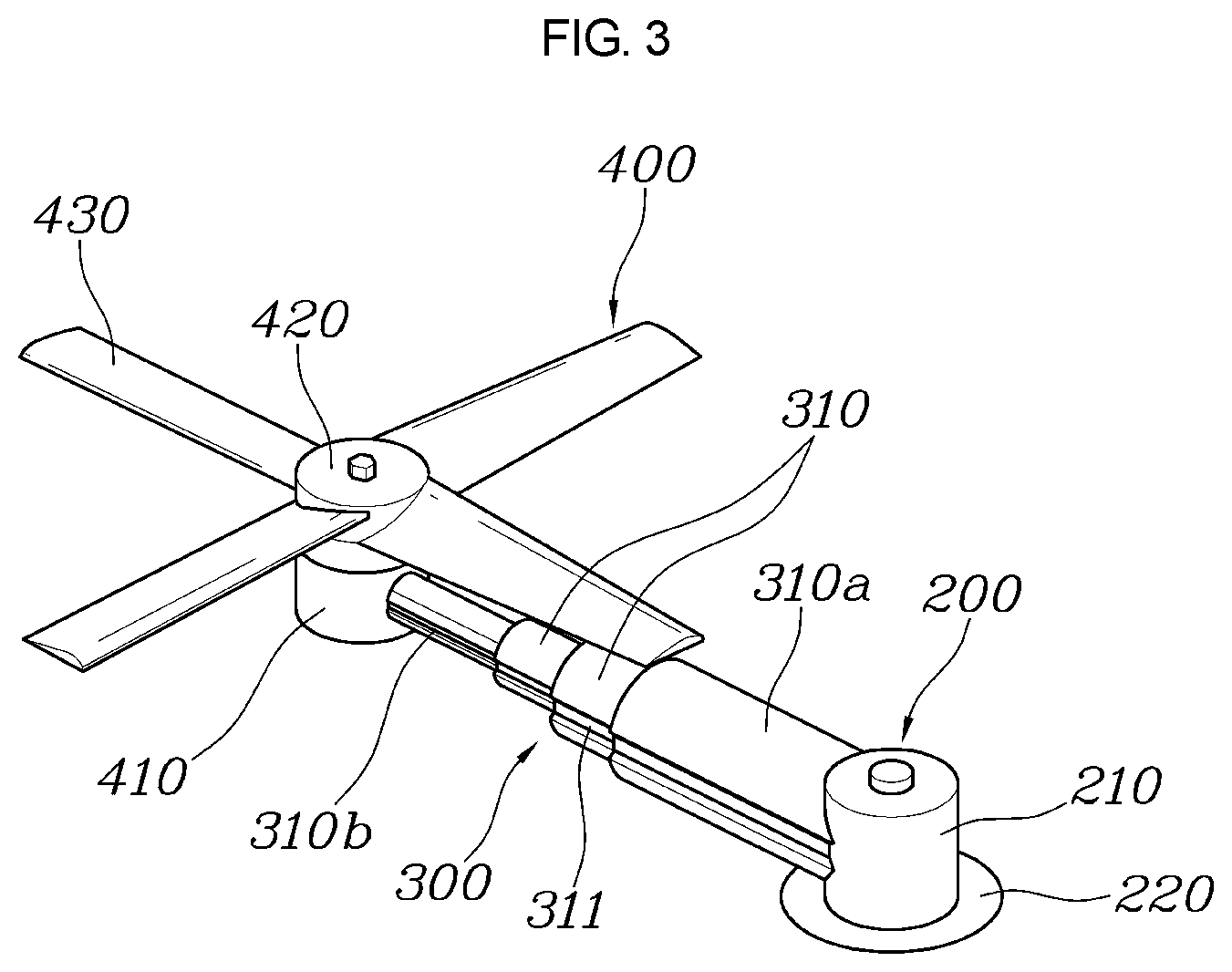 Patent US11787530 Figure 3 – Fail safety apparatus of air mobility