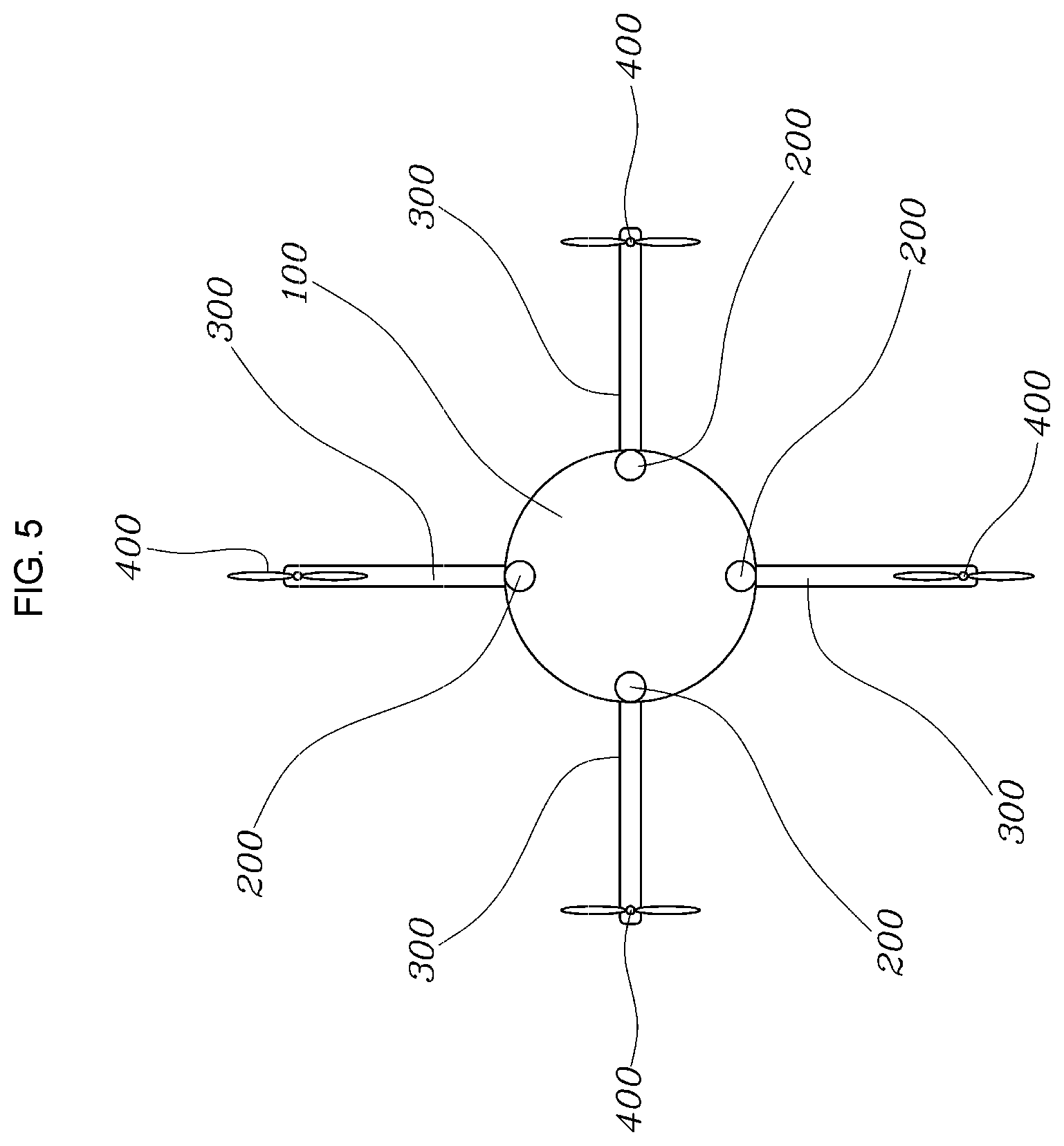 Patent US11787530 Figure 5 – Fail safety apparatus of air mobility