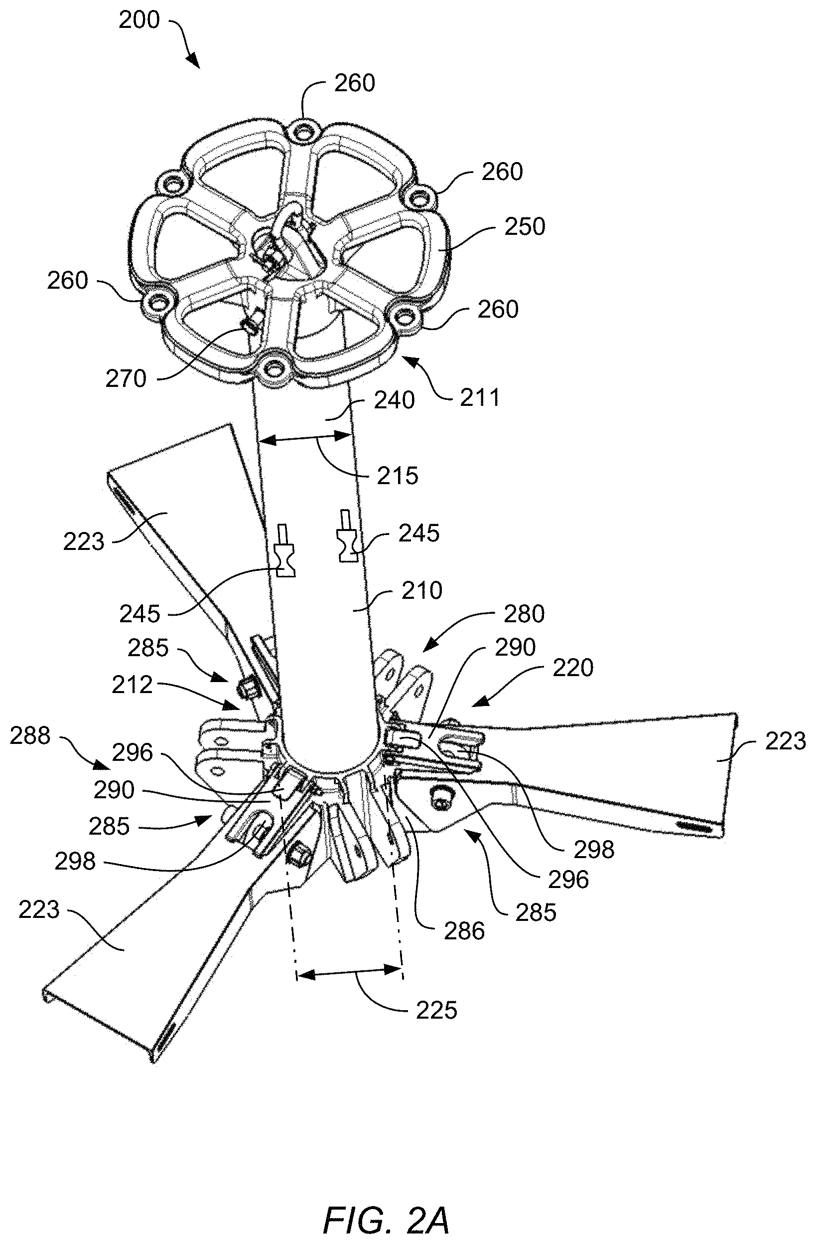 Patent US11787531 Figure 3 – Modular load carrying apparatus with a carrier star