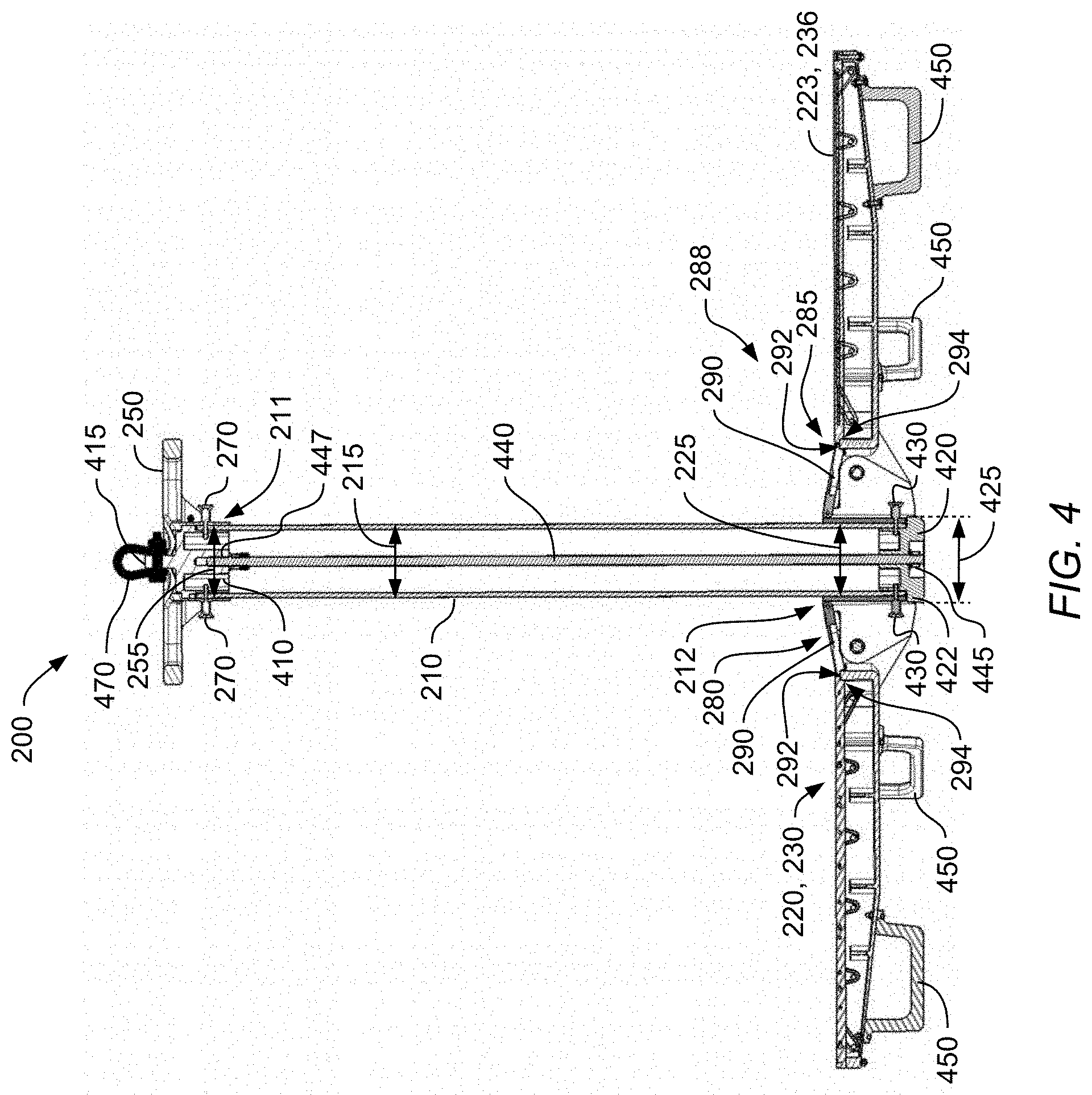Patent US11787531 Figure 6 – Modular load carrying apparatus with a carrier star