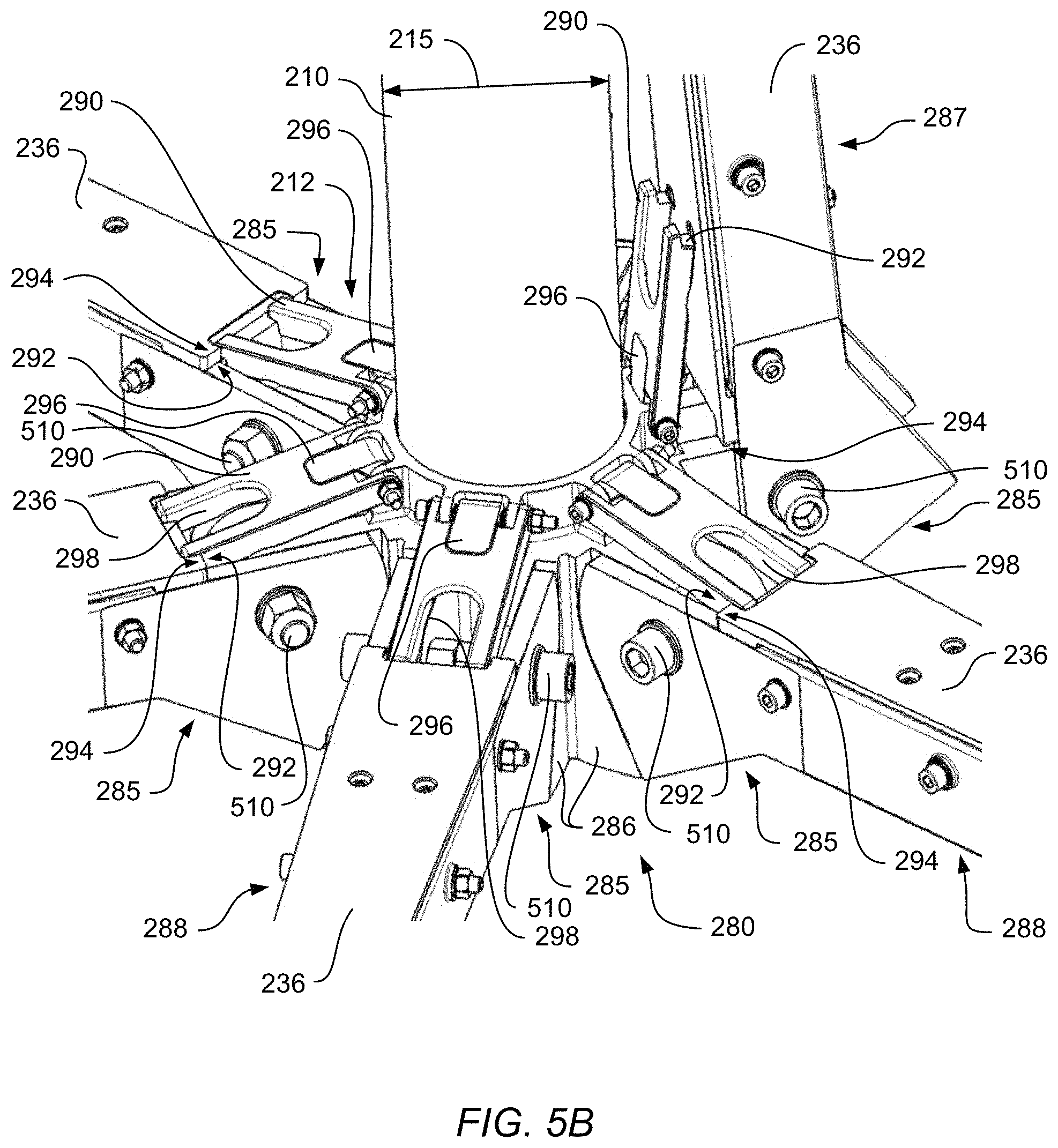 Patent US11787531 Figure 8 – Modular load carrying apparatus with a carrier star