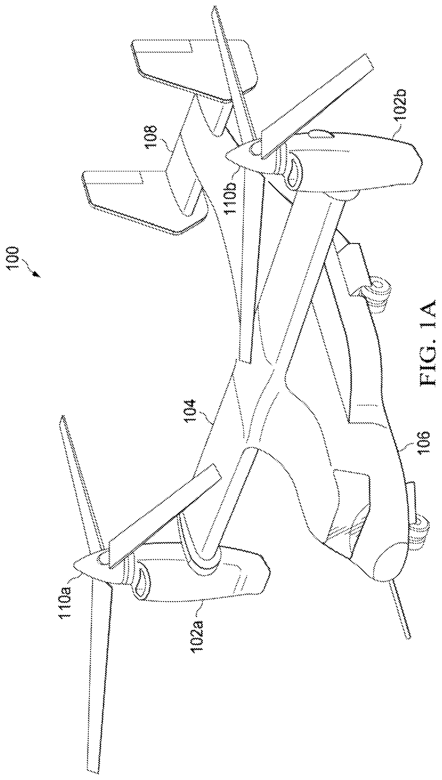 Patent US11787536 Figure 1 – System and method for rotating a rotor of a tiltrotor aircraft
