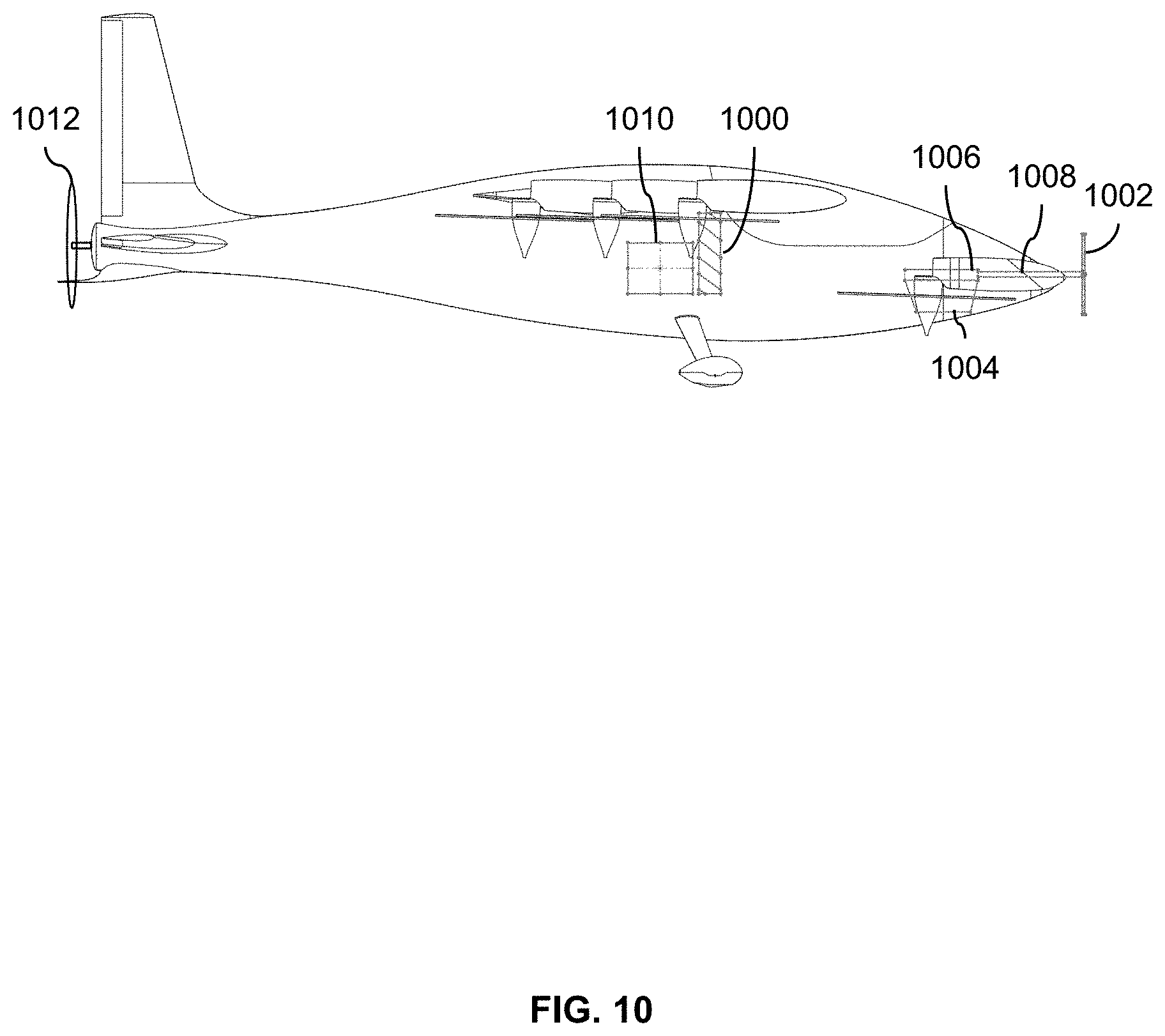 Patent US11787537 Figure 11 – Hybrid power systems for different modes of flight