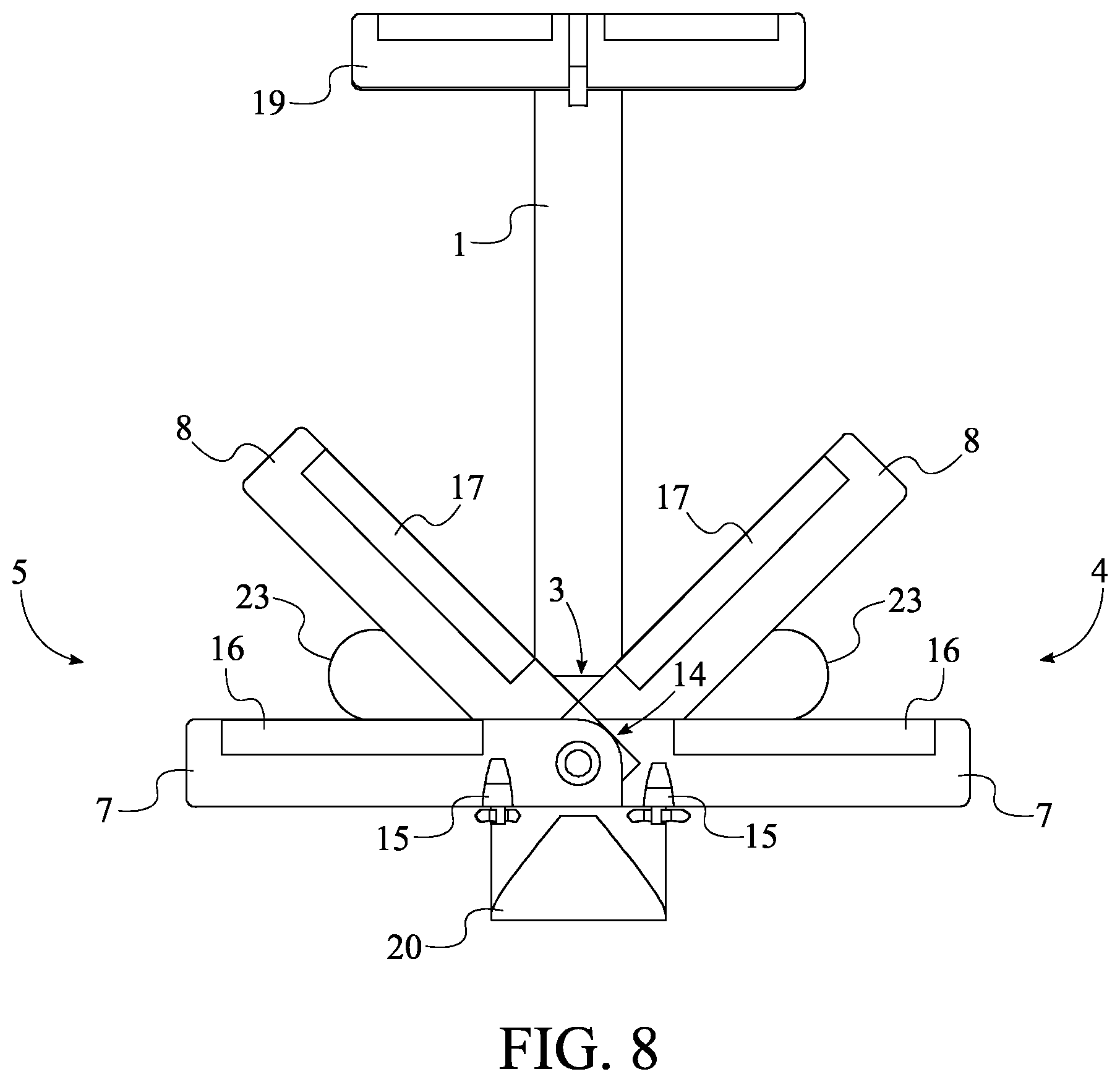 Patent US11787539 Figure 8 – Convertible aircraft system
