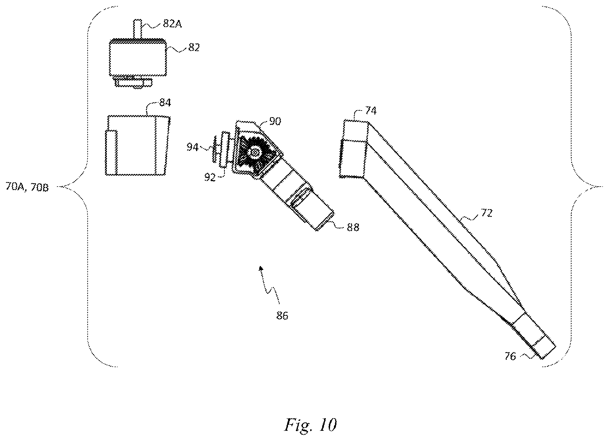Patent US11787540 Figure 8 – Unmanned flight systems and control systems thereof